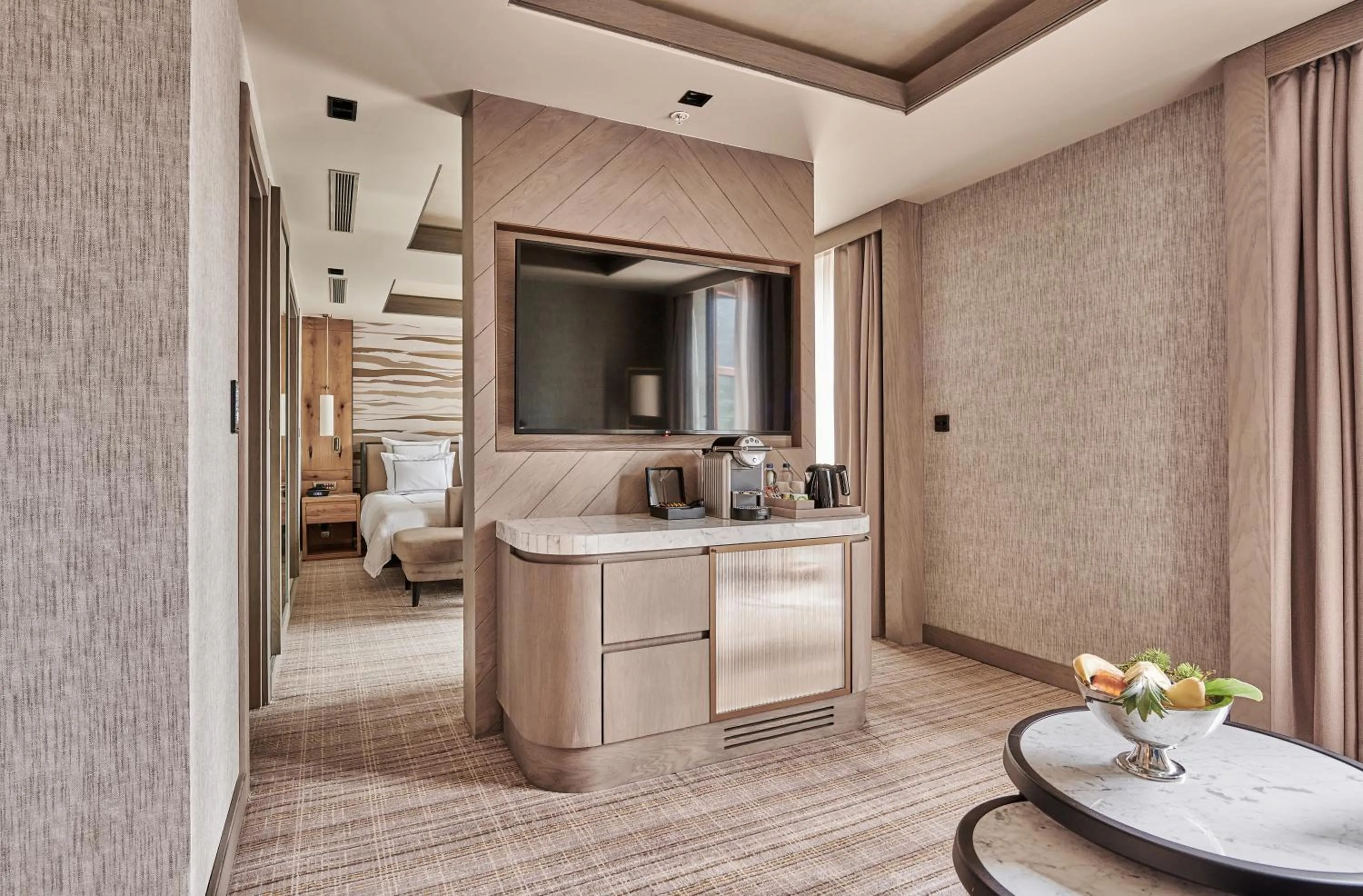 Bed in Swissotel Uludag Bursa