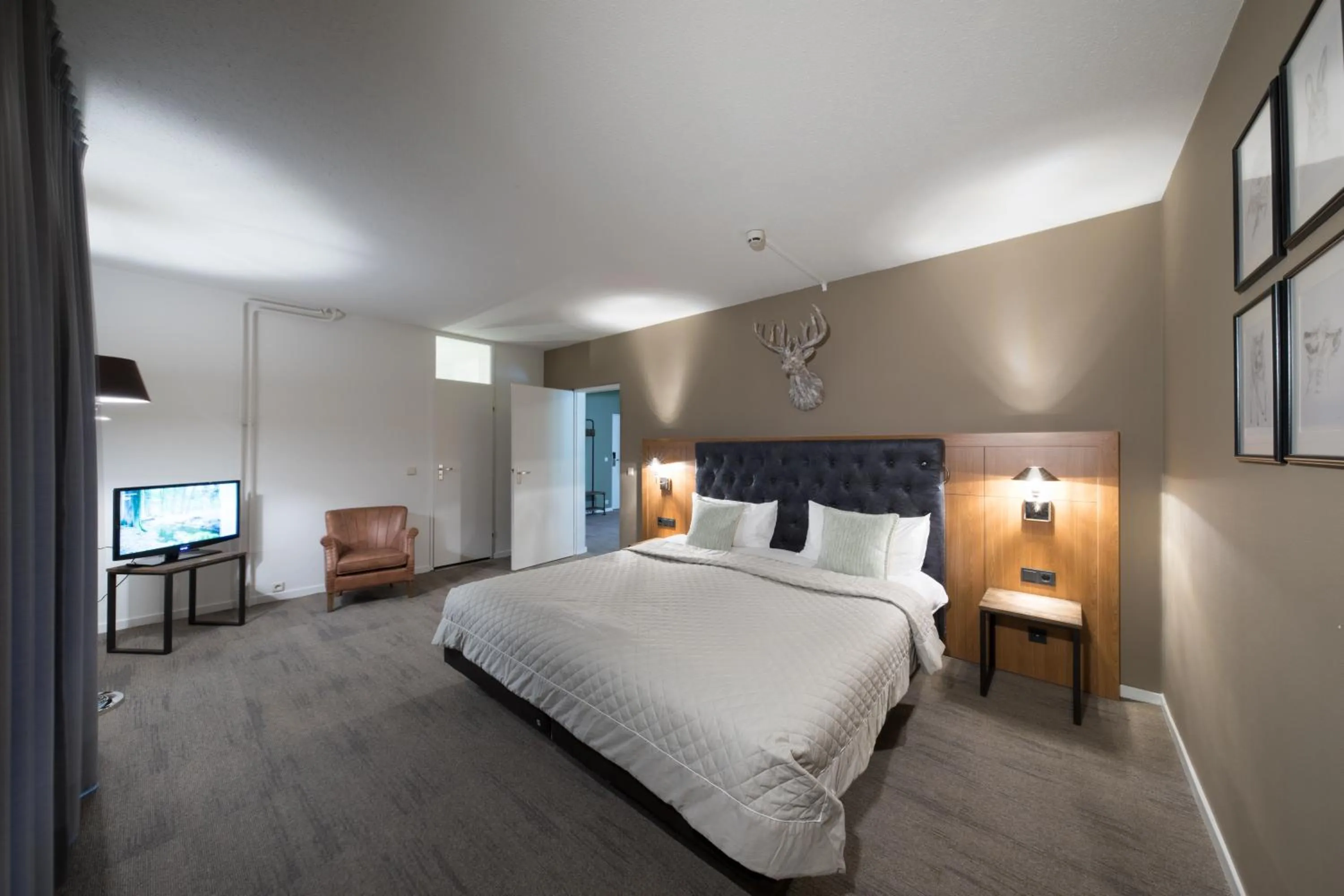 Bed in Bilderberg Hotel 't Speulderbos