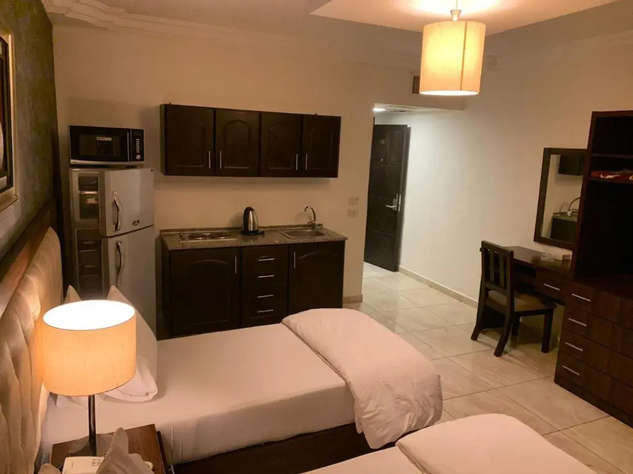 Bedroom, Bed in LANCASTER HOTEL APARTMENTS DAHIET ALRASHEED Bedroom, Bed in LANCASTER HOTEL APARTMENTS DAHIET ALRASHEED