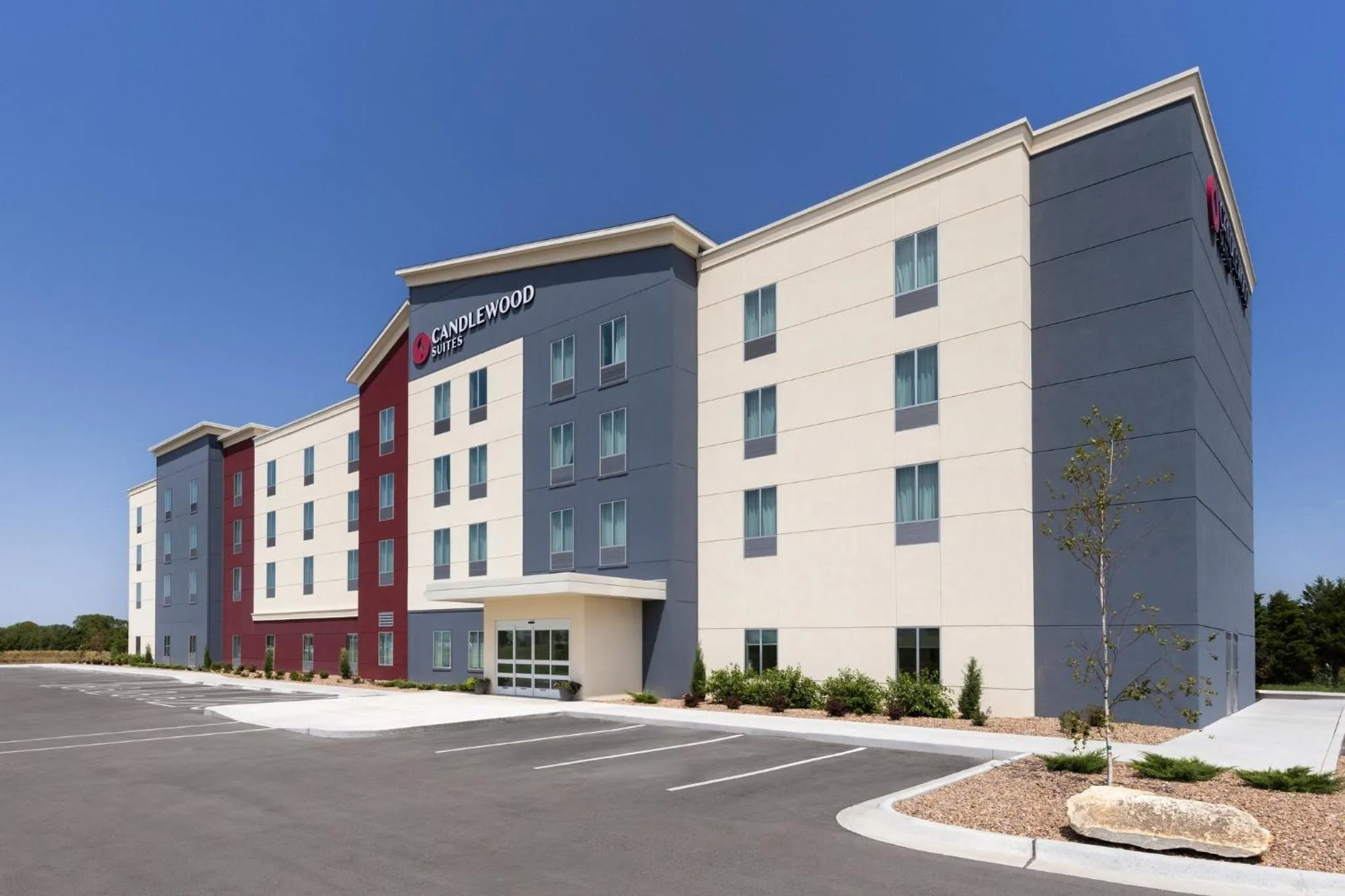 Property building in Candlewood Suites McPherson by IHG
