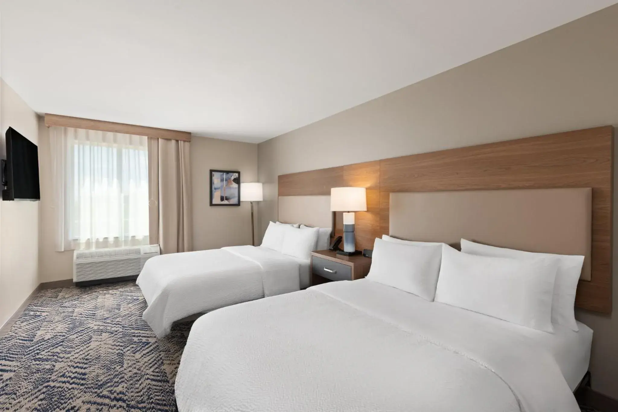 Photo of the whole room, Bed in Candlewood Suites McPherson by IHG Photo of the whole room, Bed in Candlewood Suites McPherson by IHG