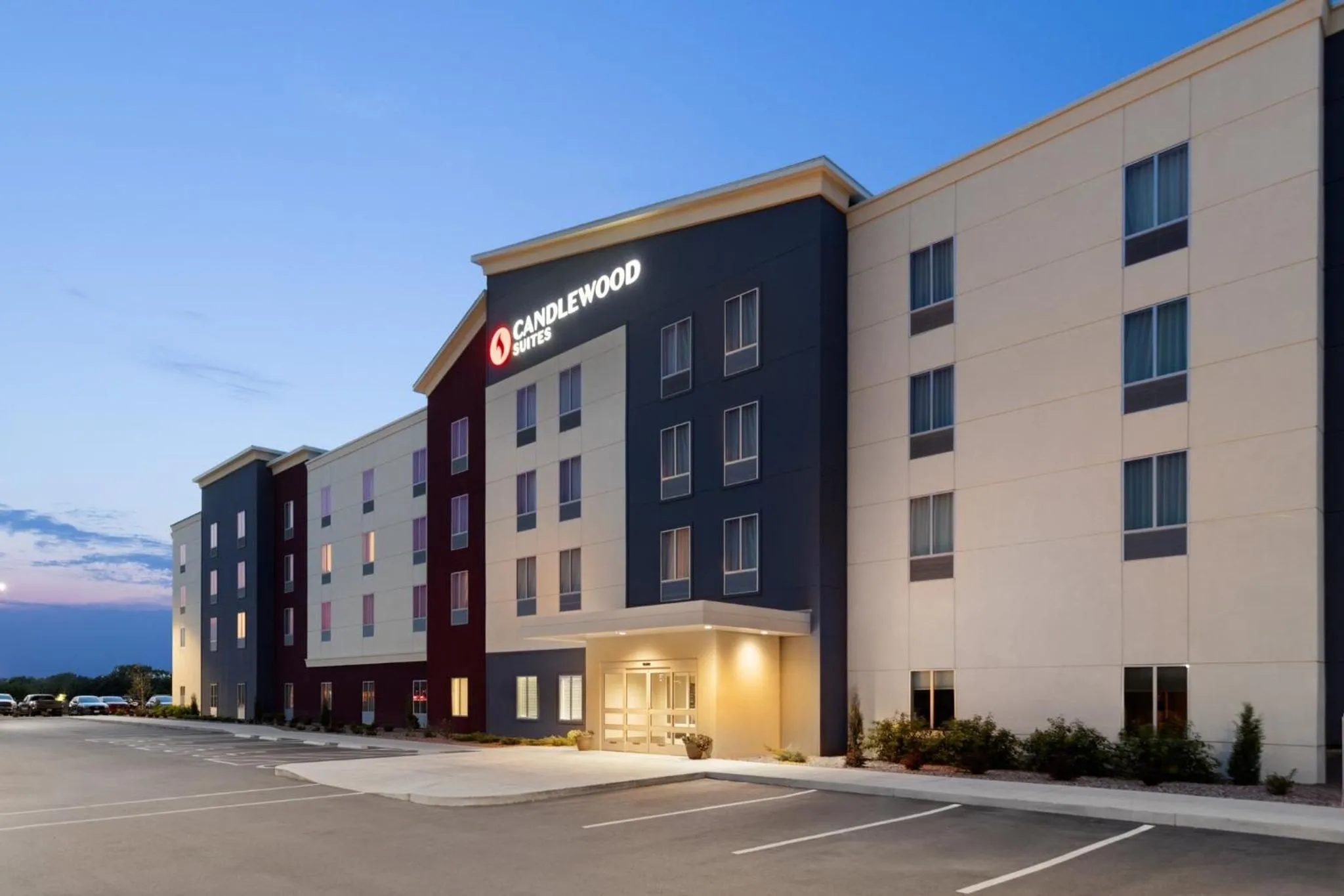 Property building in Candlewood Suites McPherson by IHG