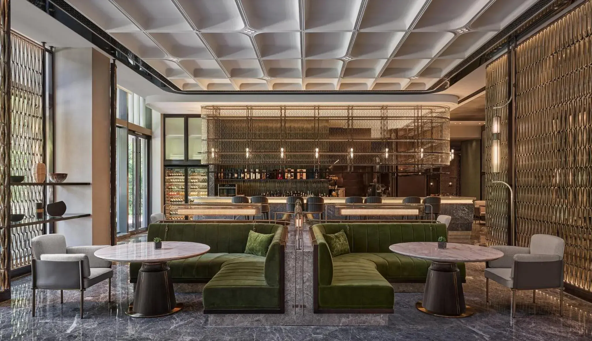 Lounge or bar in InterContinental Hotels Shenzhen WECC by IHG Lounge or bar in InterContinental Hotels Shenzhen WECC by IHG
