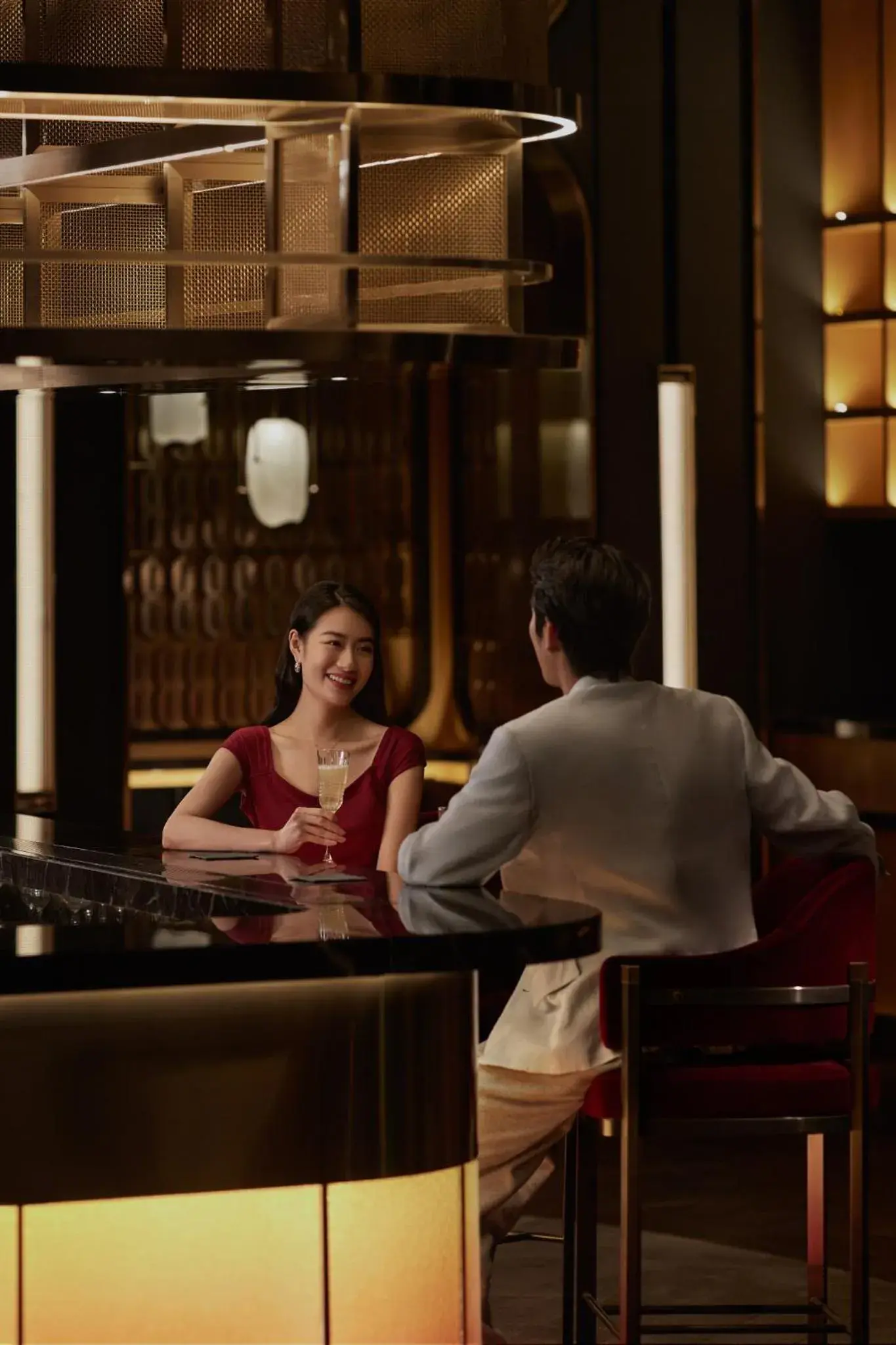 Lounge or bar in InterContinental Hotels Shenzhen WECC by IHG Lounge or bar in InterContinental Hotels Shenzhen WECC by IHG