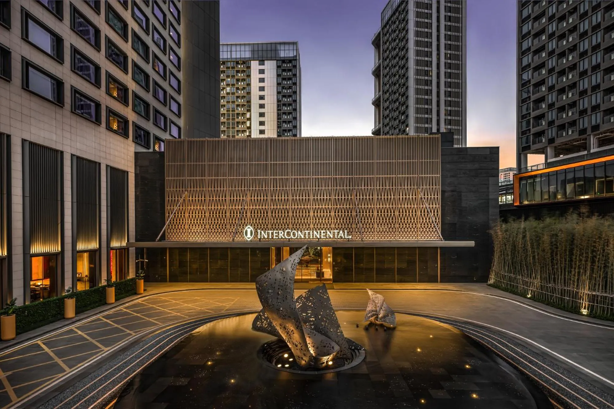 Property building in InterContinental Shenzhen WECC by IHG
