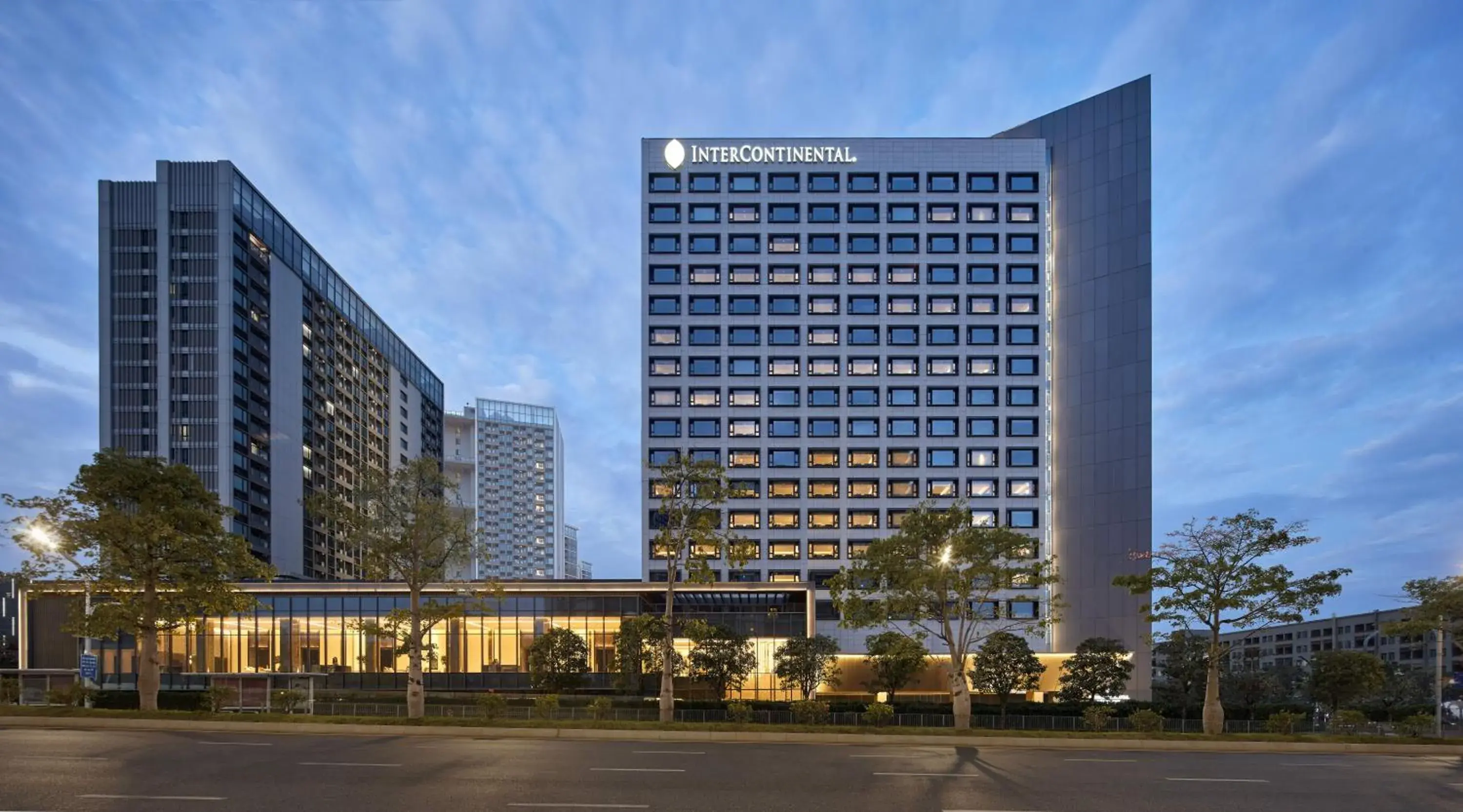 Property building in InterContinental Hotels Shenzhen WECC by IHG Property building in InterContinental Hotels Shenzhen WECC by IHG