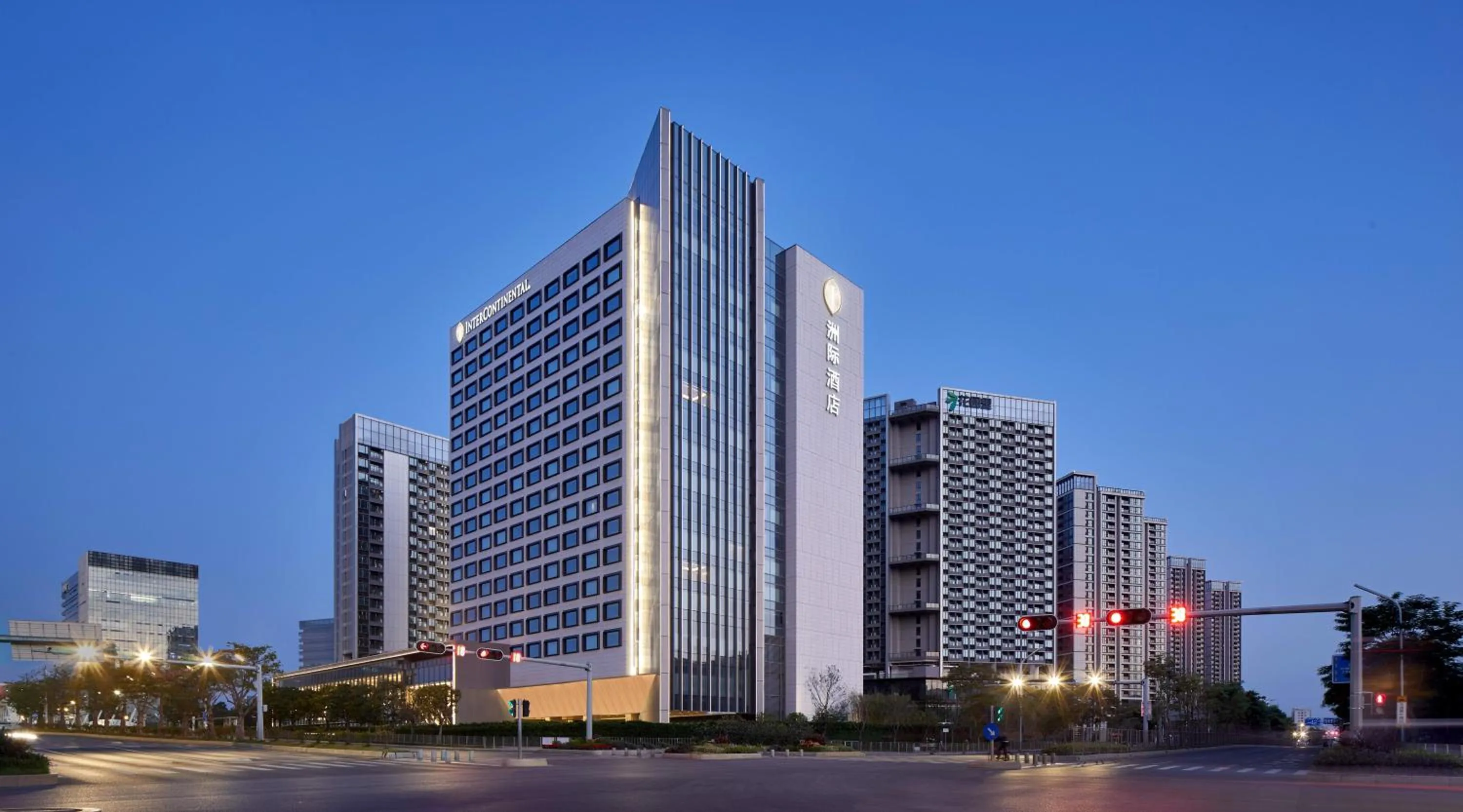 Property building in InterContinental Shenzhen WECC by IHG