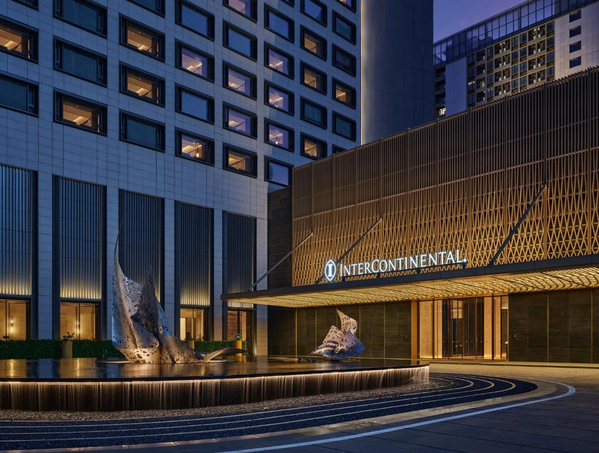 Property building in InterContinental Shenzhen WECC by IHG