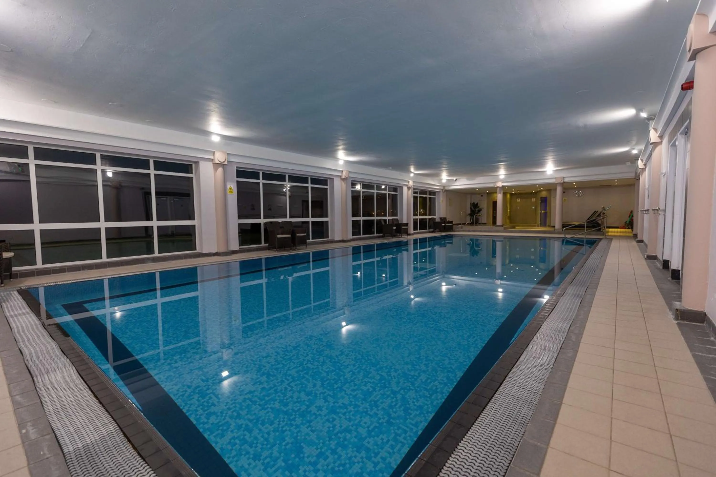 Pool view in DoubleTree by Hilton Cheltenham-Cotswolds