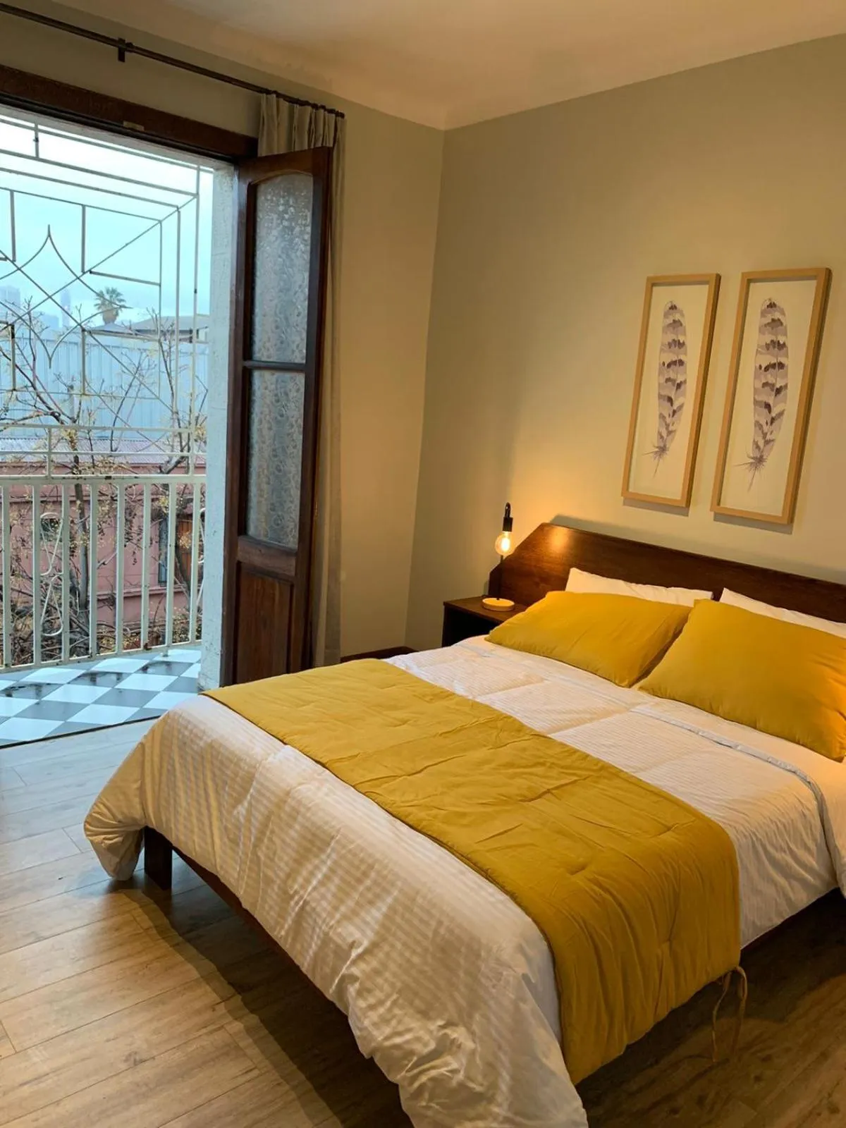 Bed in Hotel Casa Aure