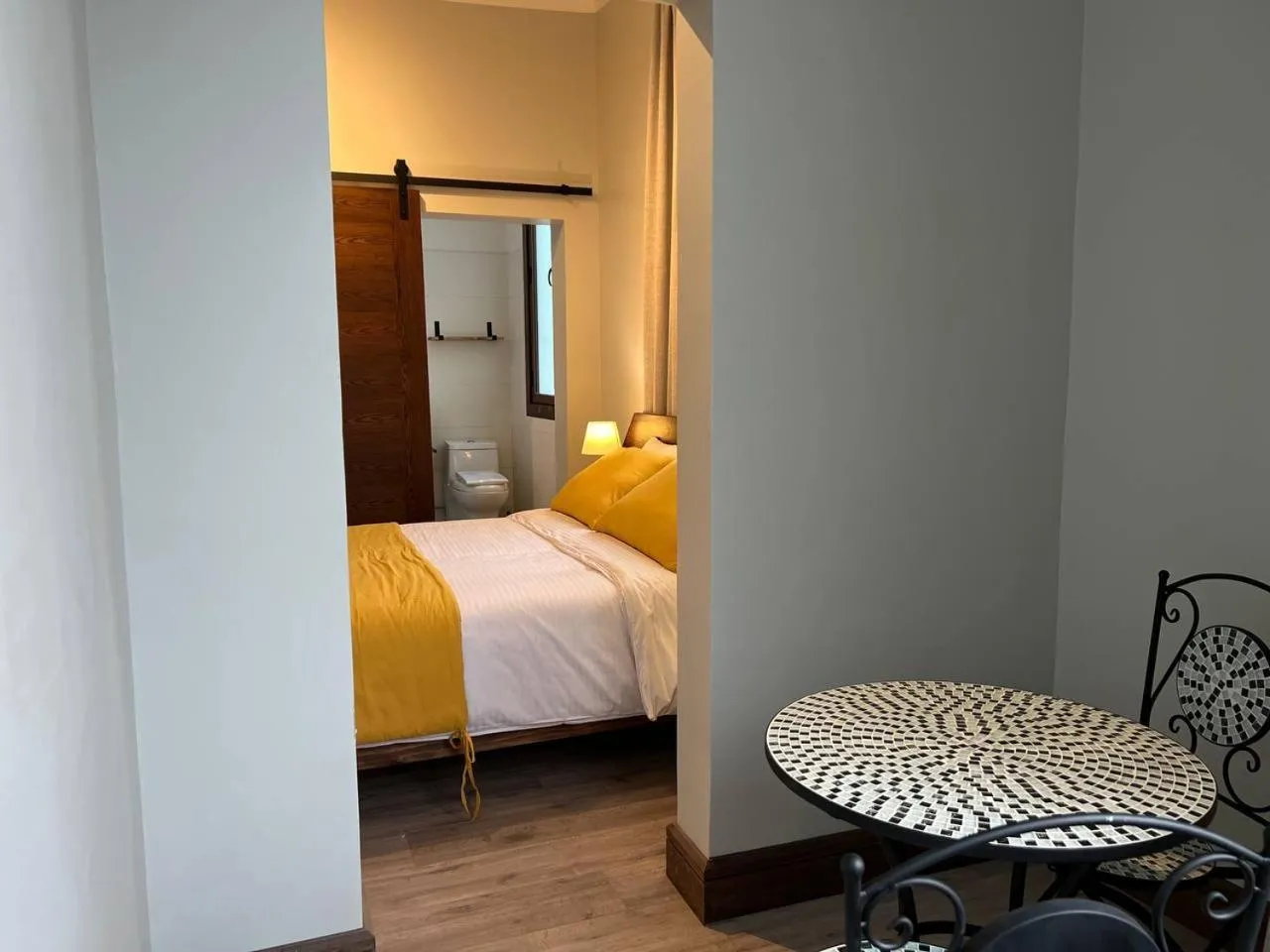 Bed in Hotel Casa Aure