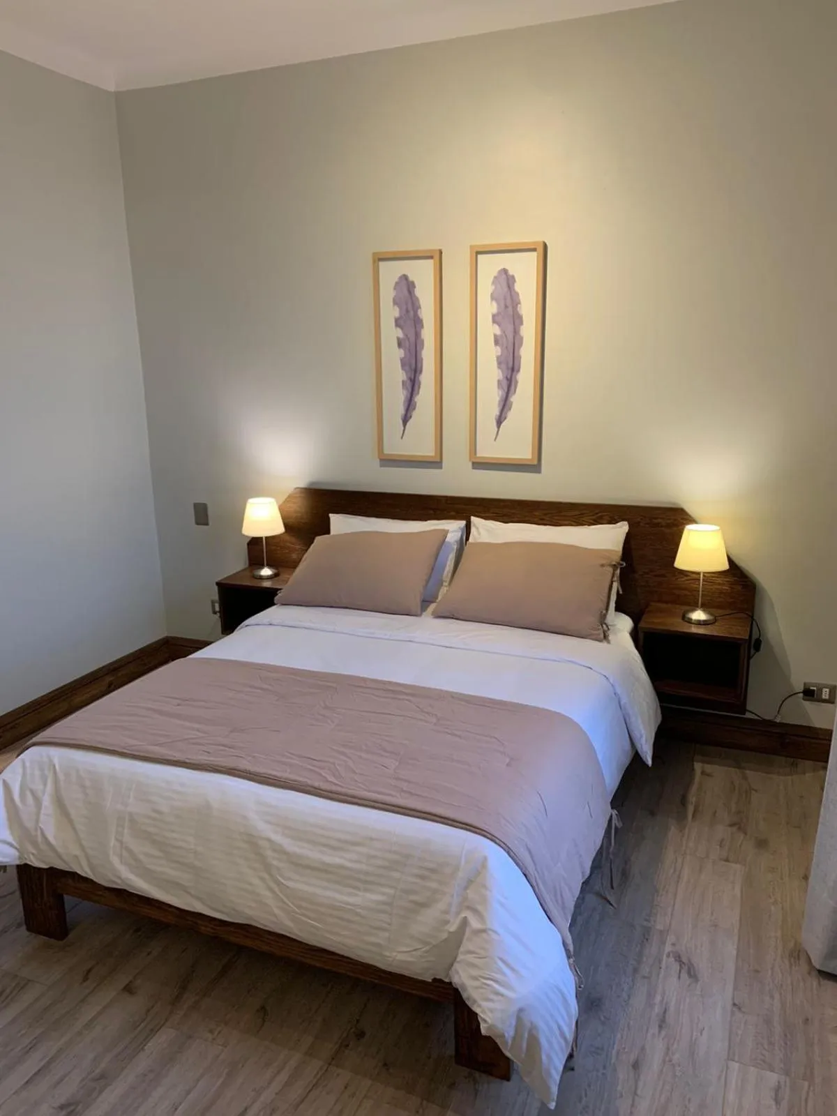 Bed in Hotel Casa Aure