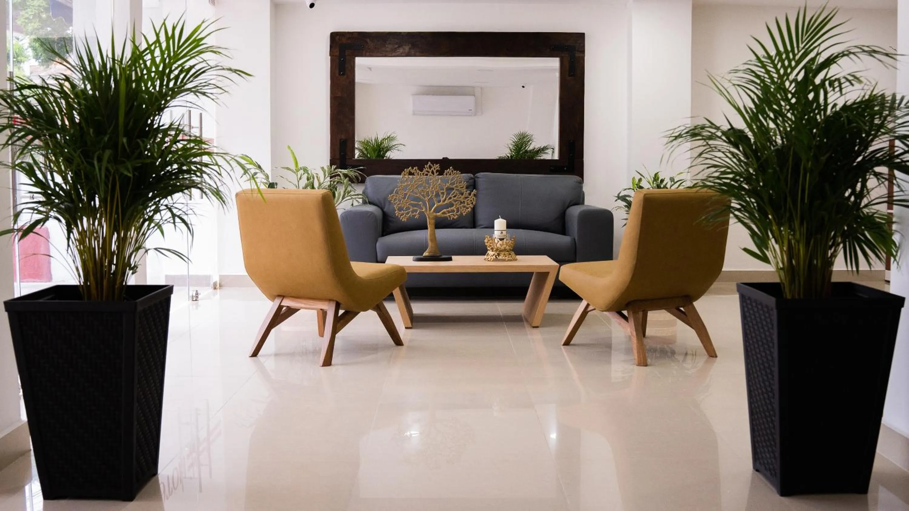 Living room in Hotel Arisha Cali