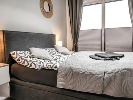 Bed in Bridge Apartments&Spa apartament LILKA