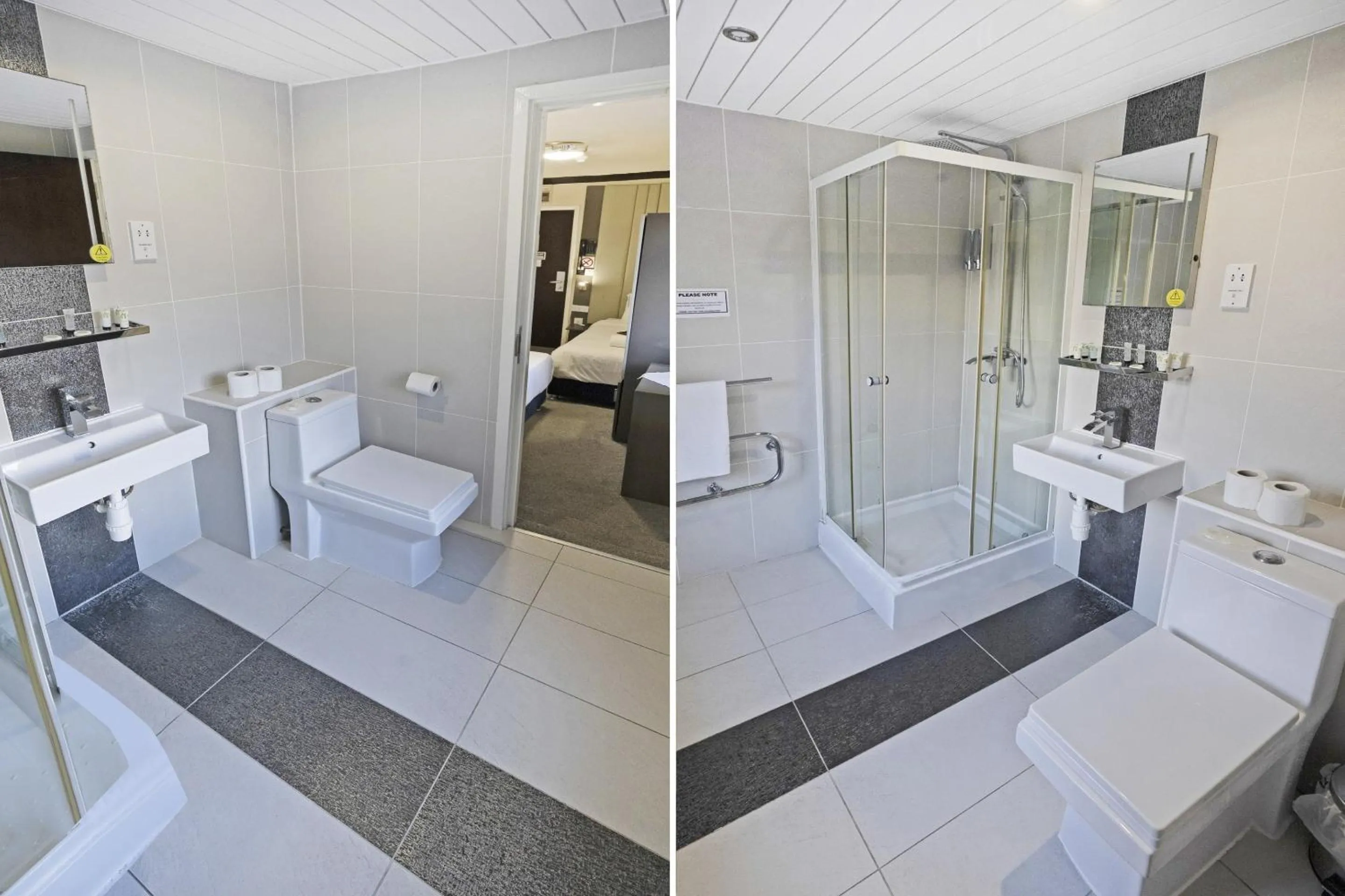 Bathroom in OYO The Baltimore Hotel