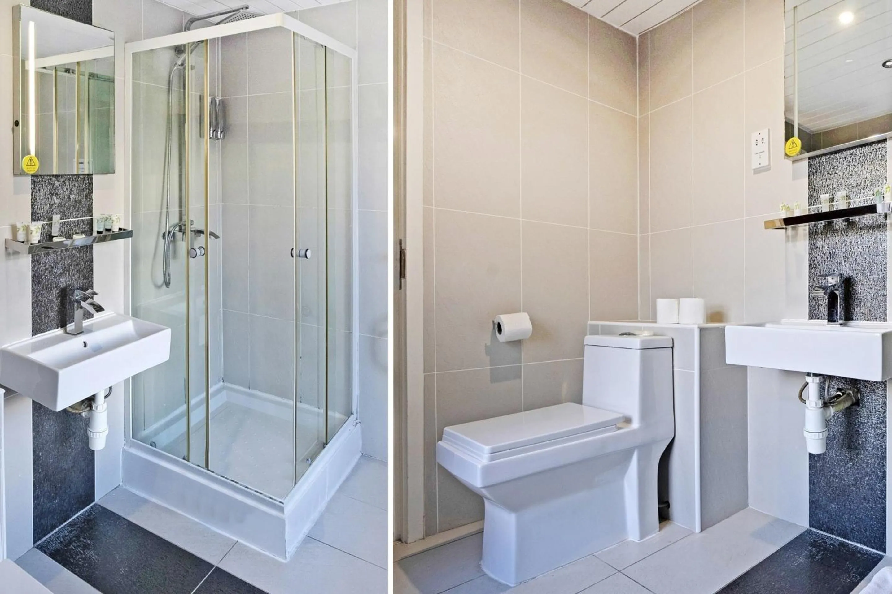 Bathroom in OYO The Baltimore Hotel