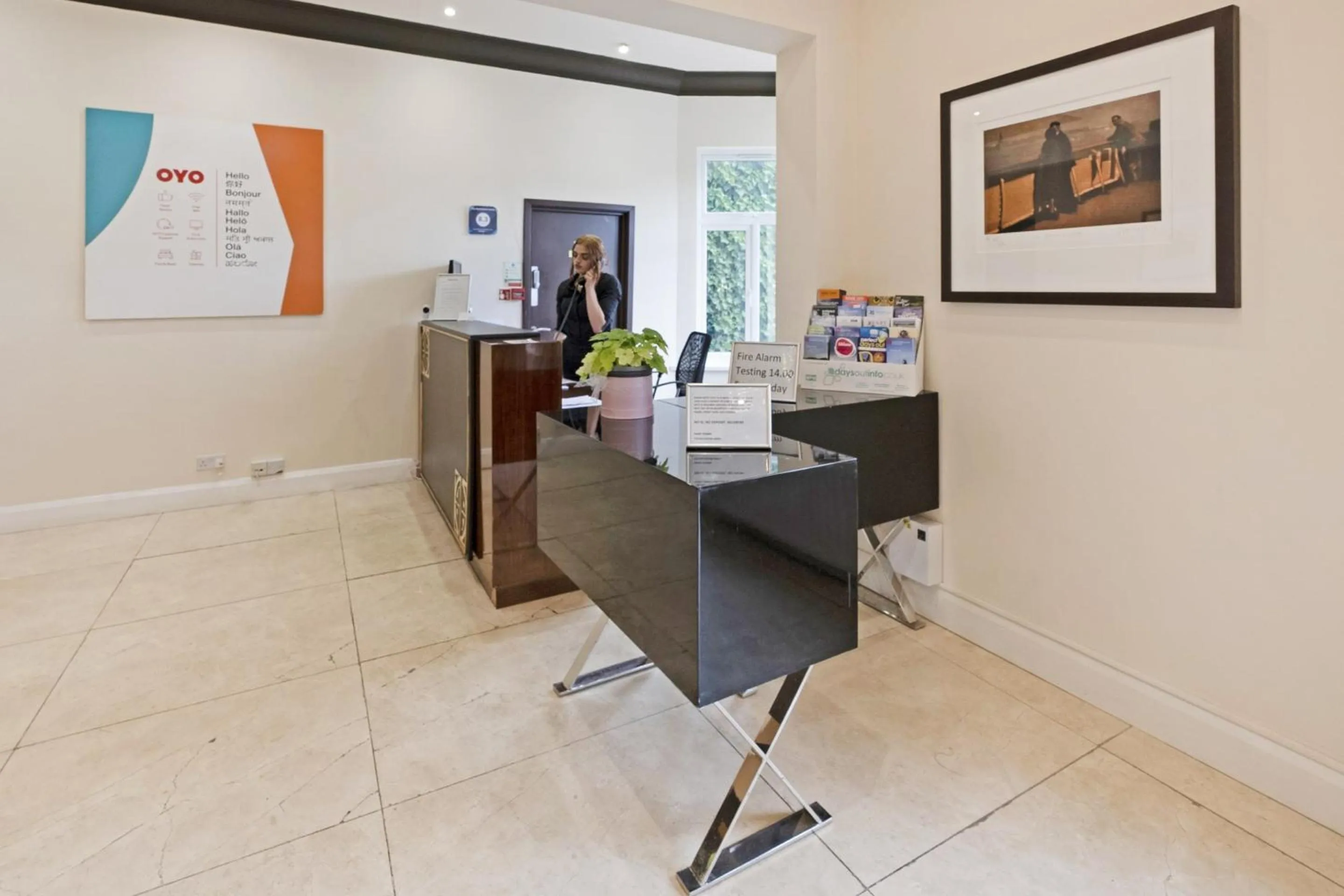 Lobby or reception in OYO The Baltimore Hotel