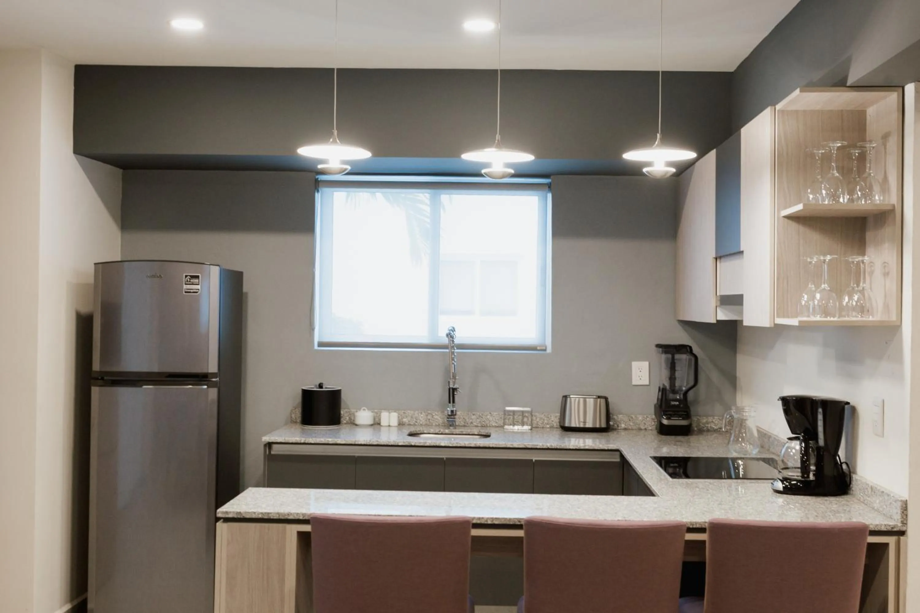 kitchen in HS HOTSSON Acapulco Villas