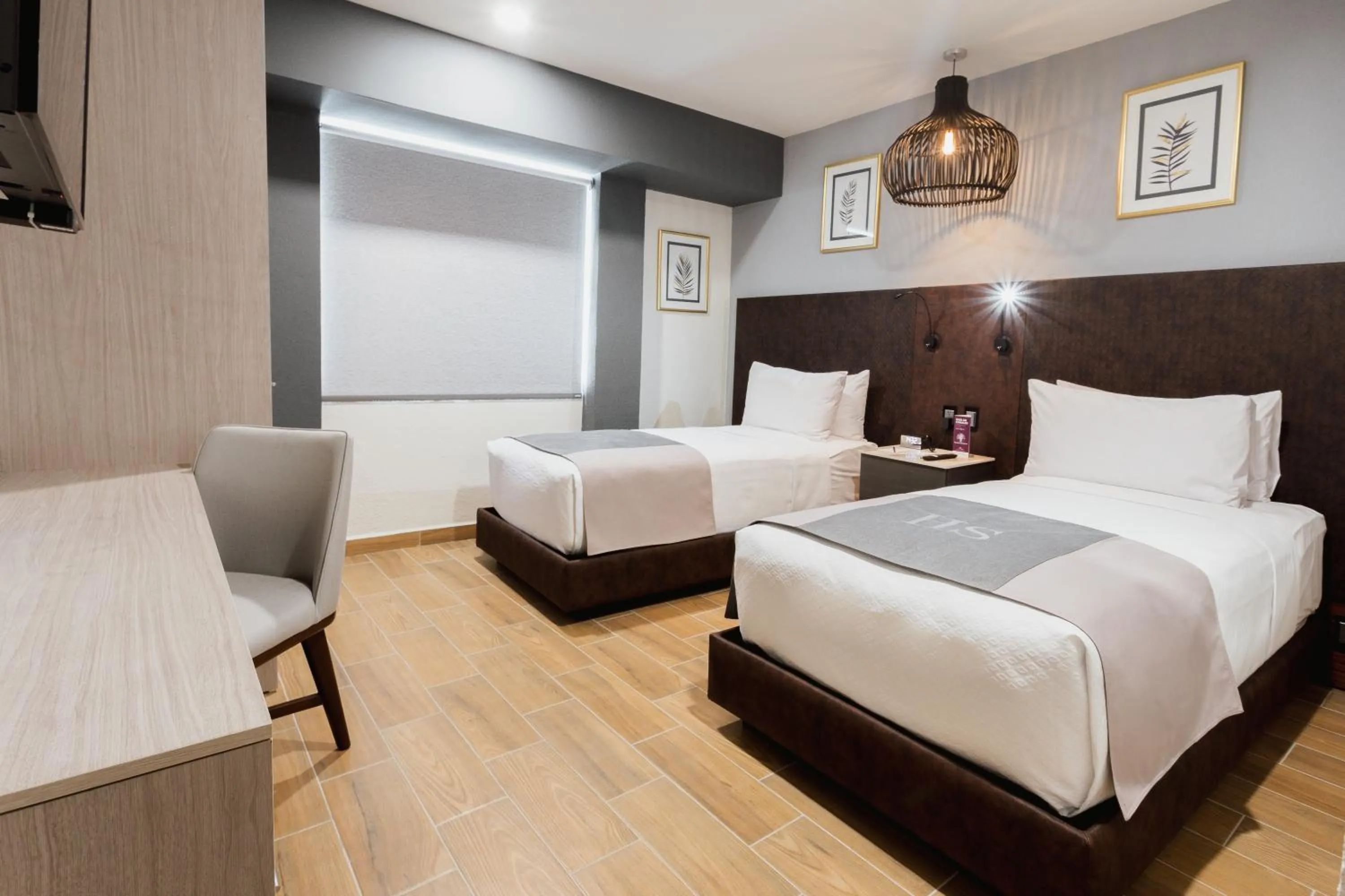 Bed in HS HOTSSON Acapulco Villas