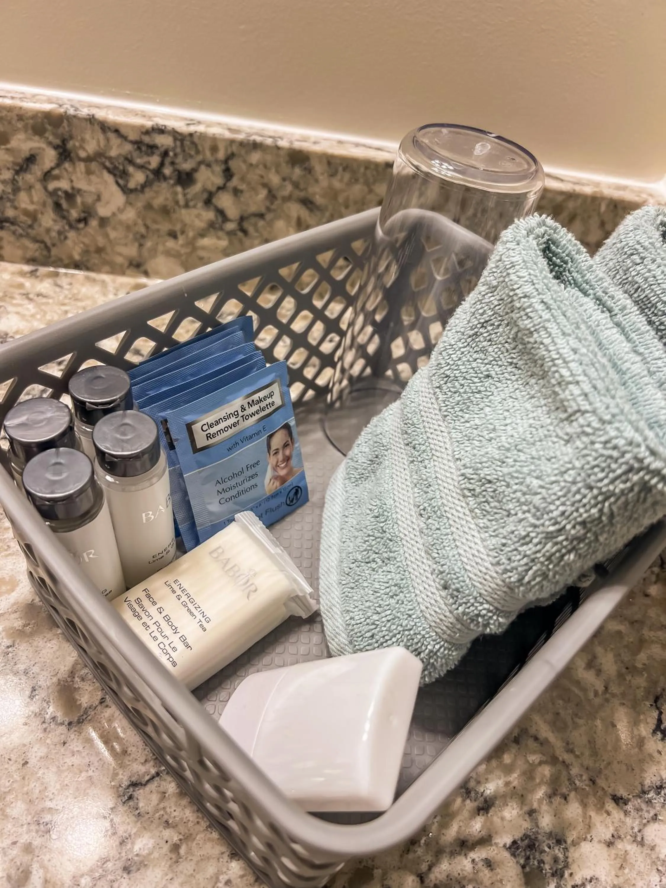 towels in Goldfinch Suites