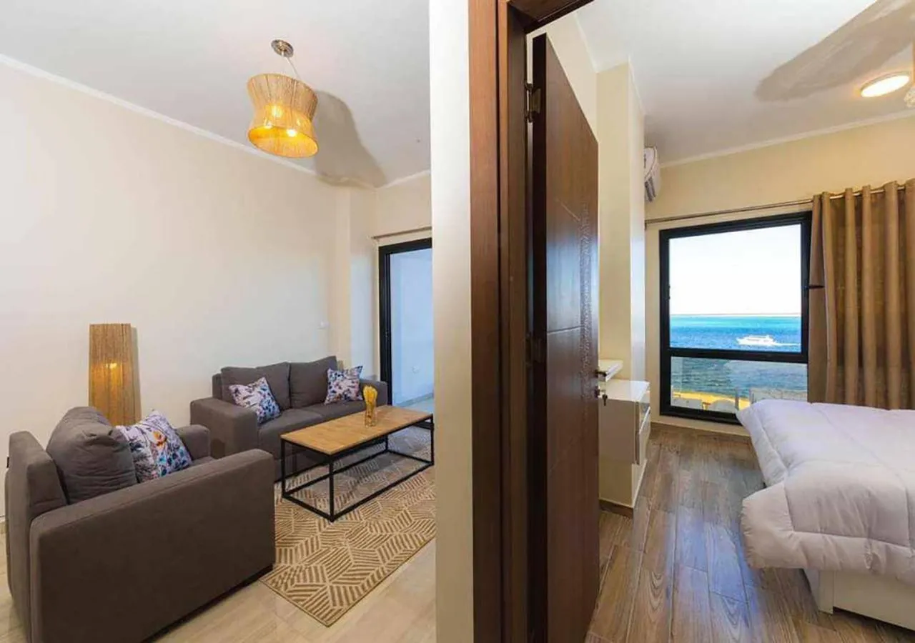 Bed in BLUE ViEW SUiTES