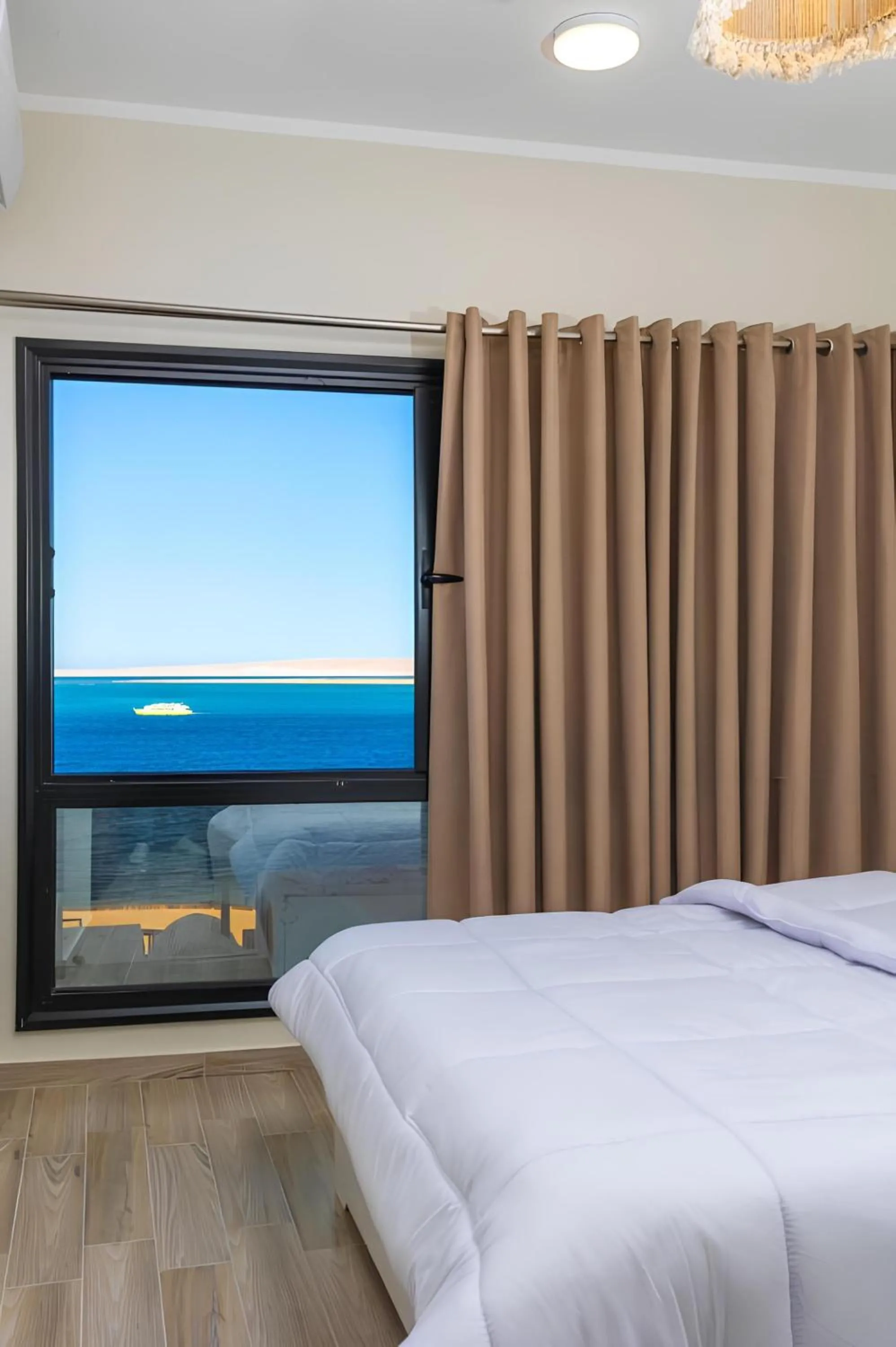 Bed in BLUE ViEW SUiTES