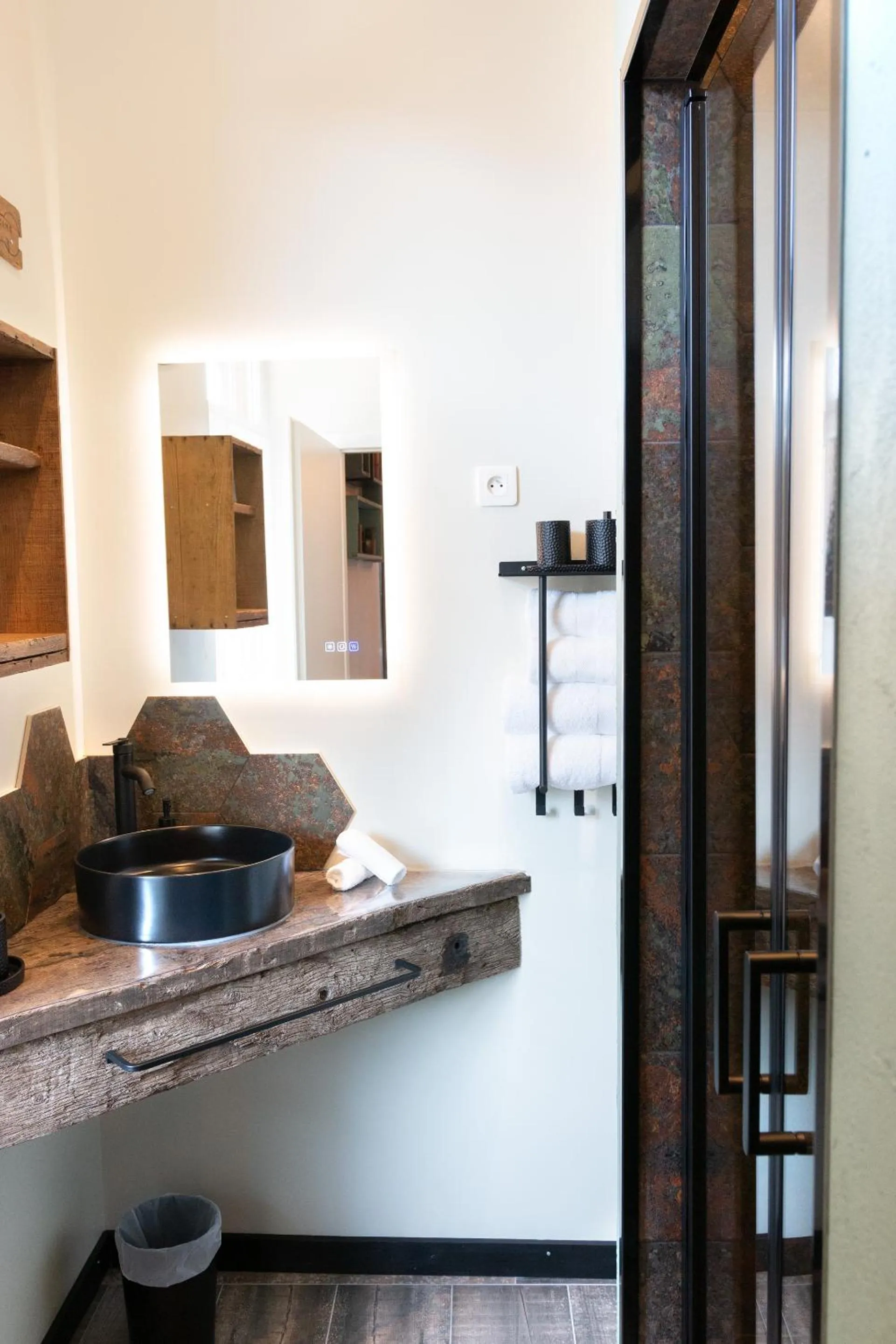 Bathroom in Domaine La Grange Ungersheim - Chambres d'Hôtes L'Inspiration