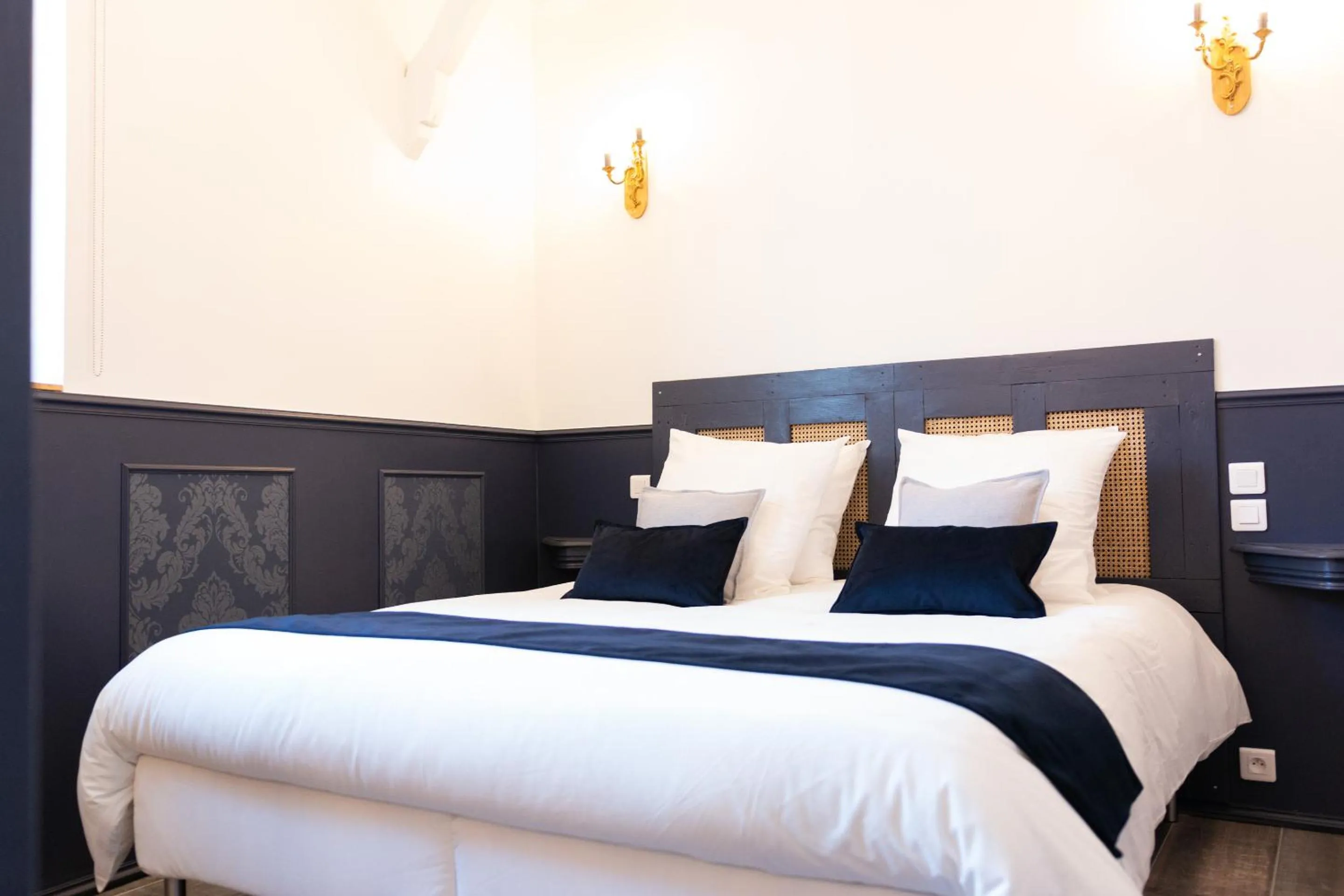 Bedroom, Bed in Domaine La Grange Ungersheim - Chambres d'Hôtes L'Inspiration