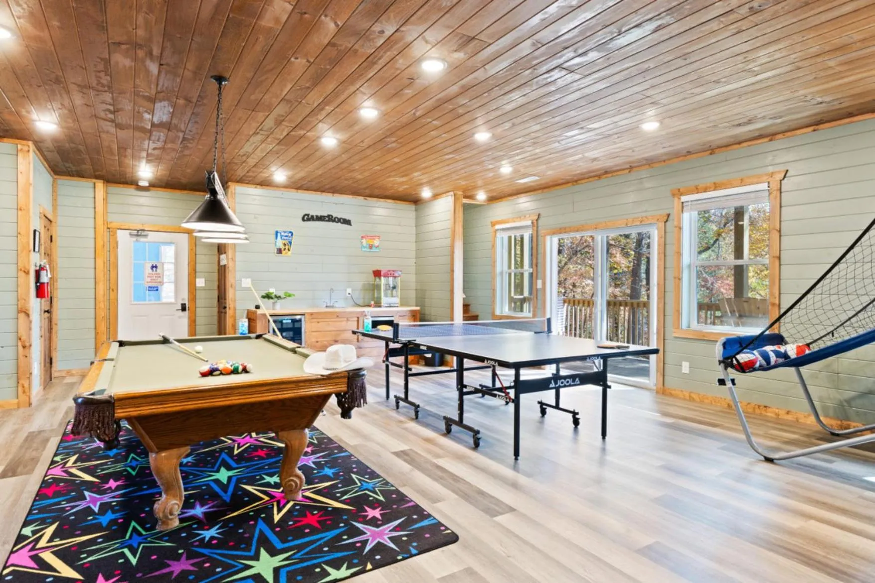 Billiard in Luxe Mountain Pool Escape by Ghosal Luxury Lodging