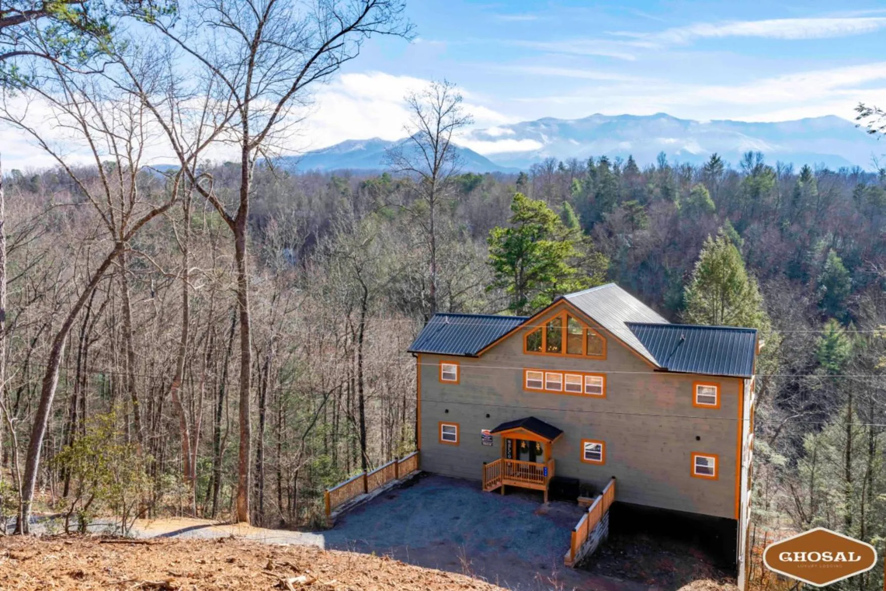 Property building in Luxe Mountain Pool Escape by Ghosal Luxury Lodging