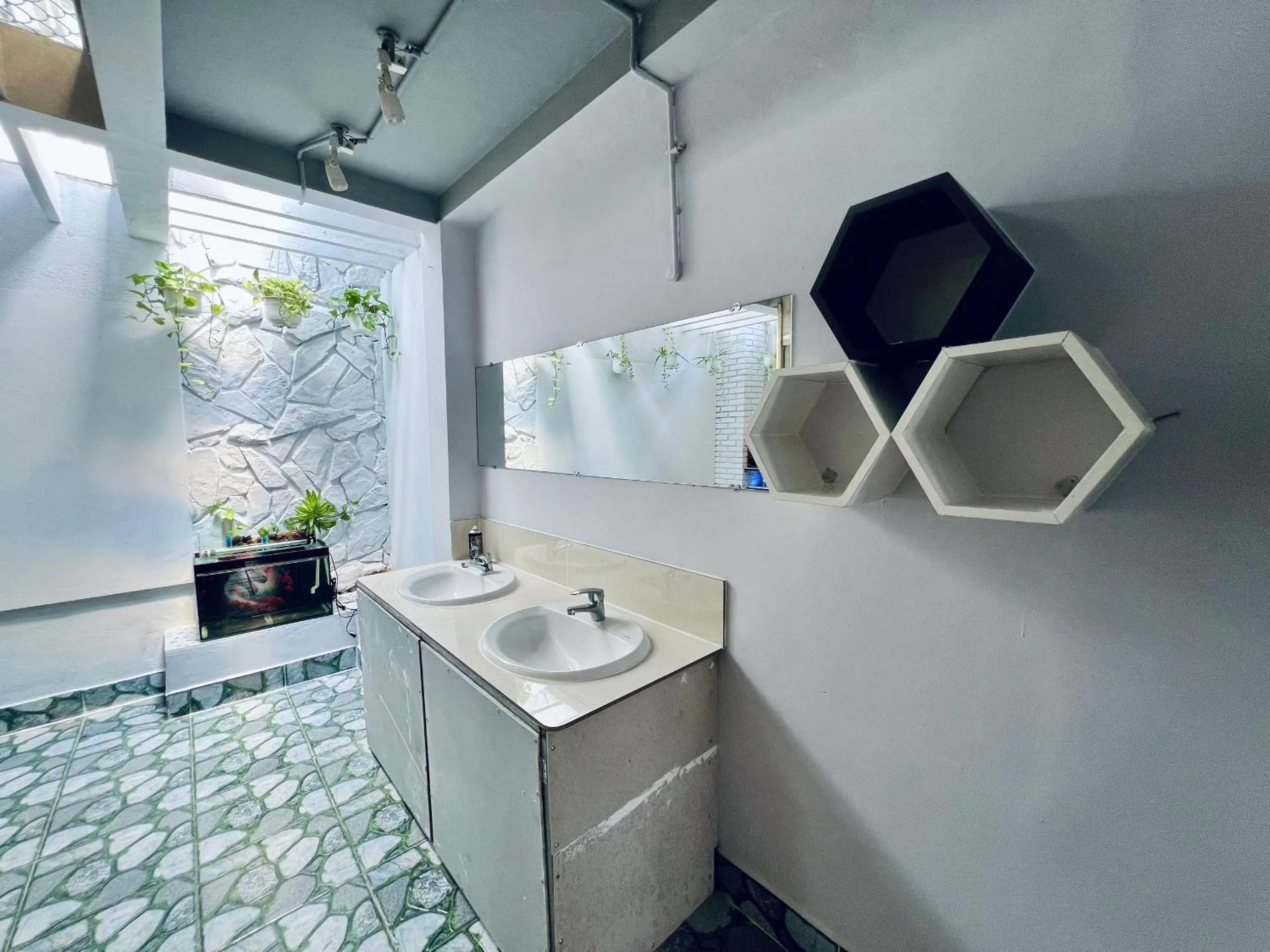 Shower in AULE HOSTEl