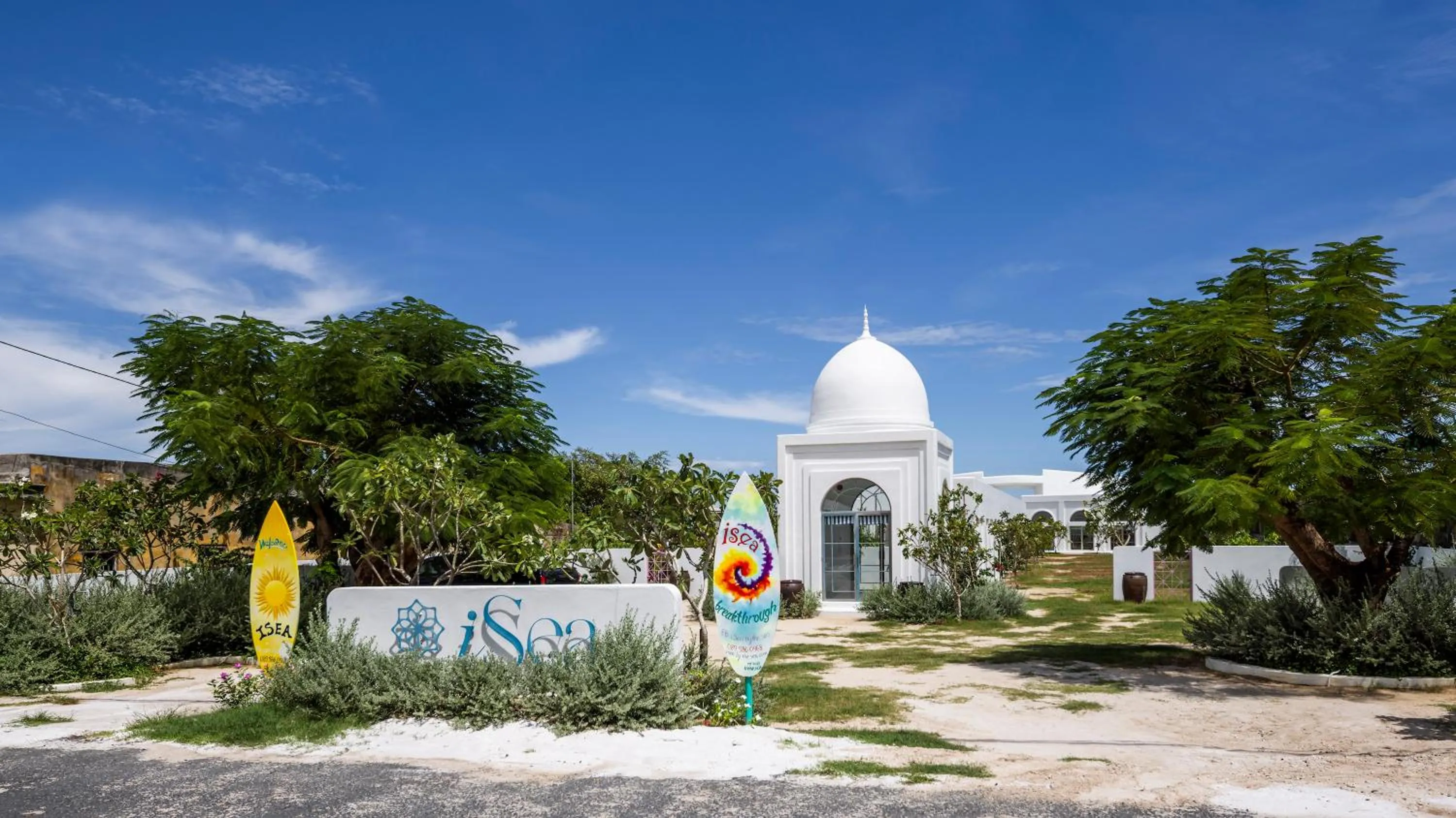 Property building in iSea by the sea