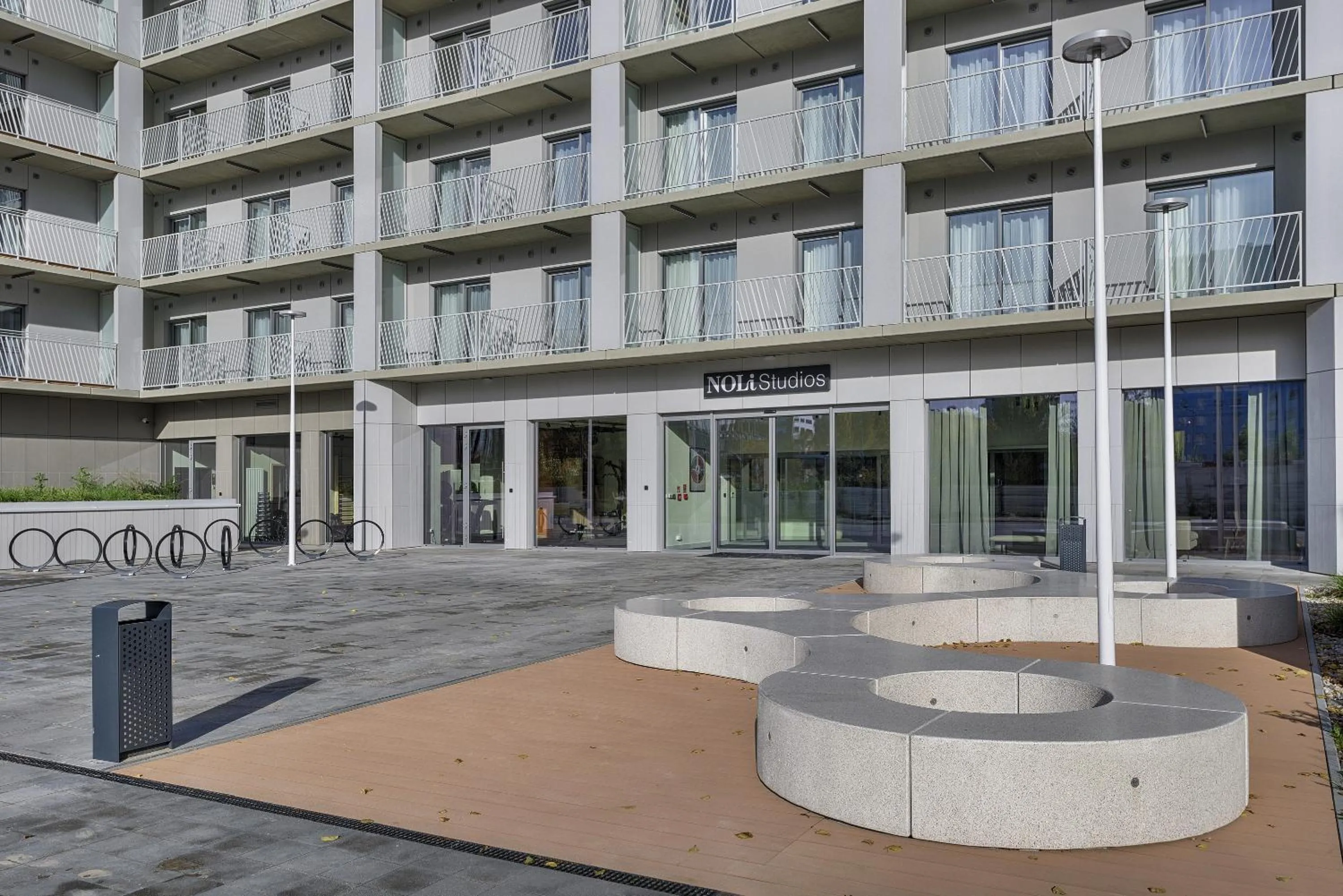 Facade/entrance in Noli Mokotow