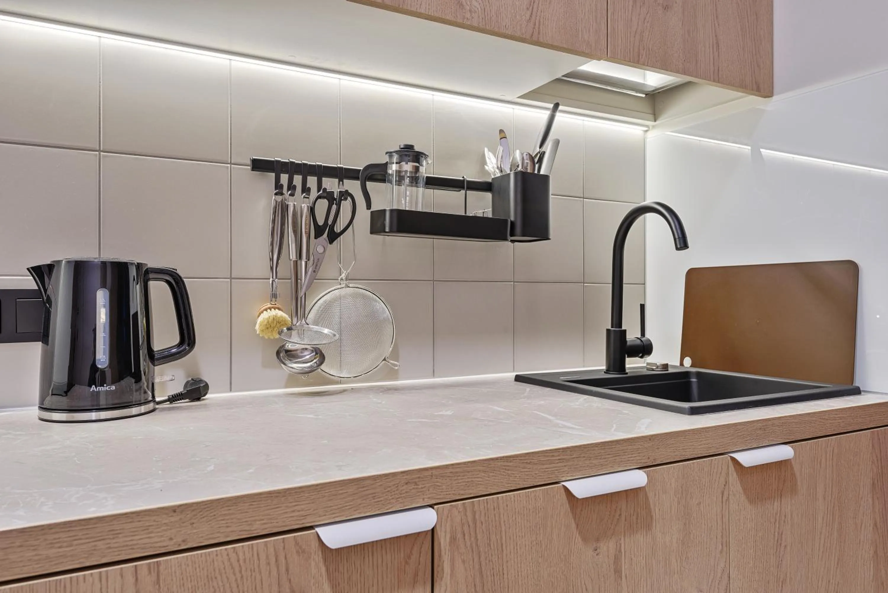 Kitchen or kitchenette in Noli Mokotow