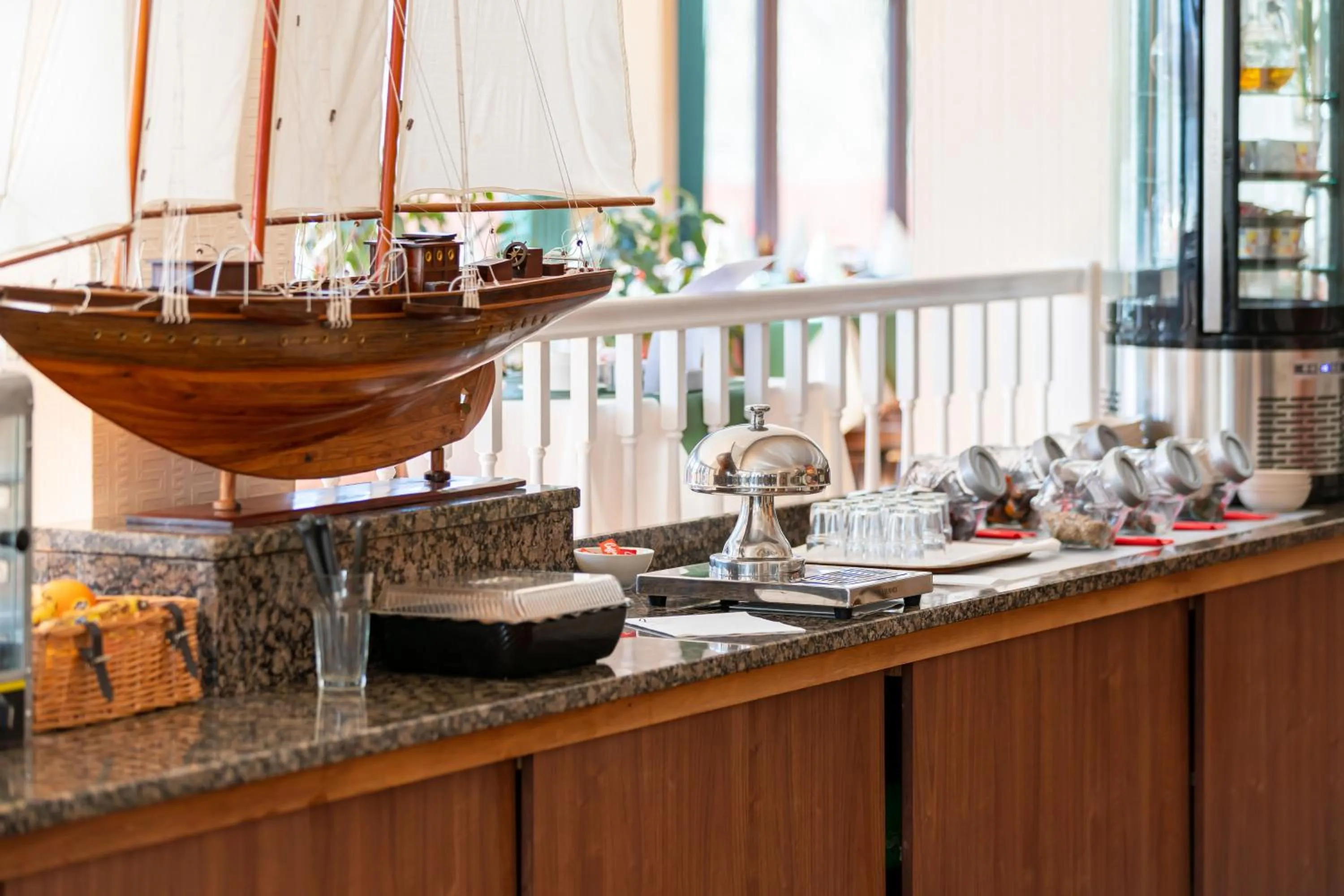 Dining area in The Royal Hotel