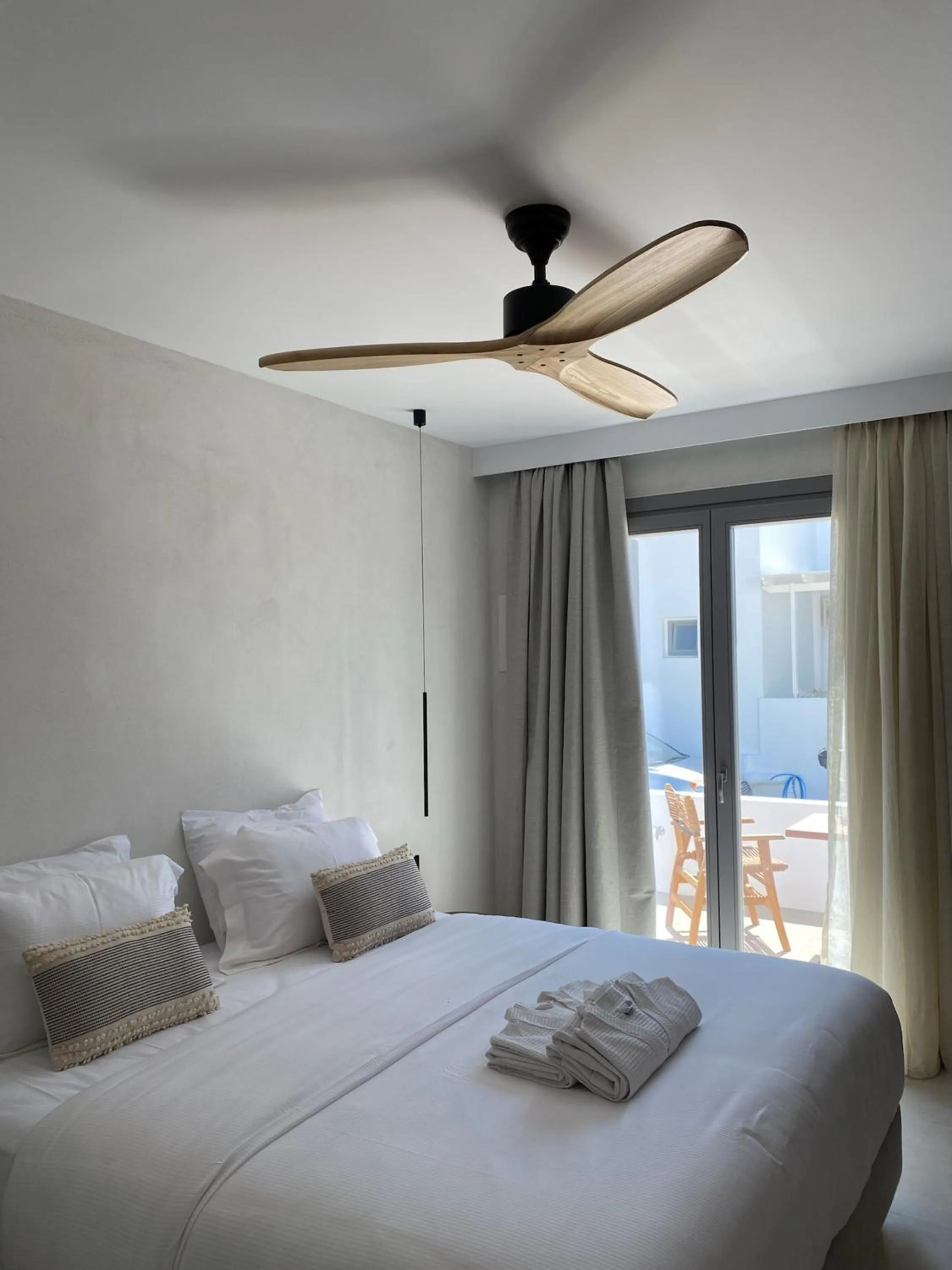 Bed in Nove Milos Luxury by Estia