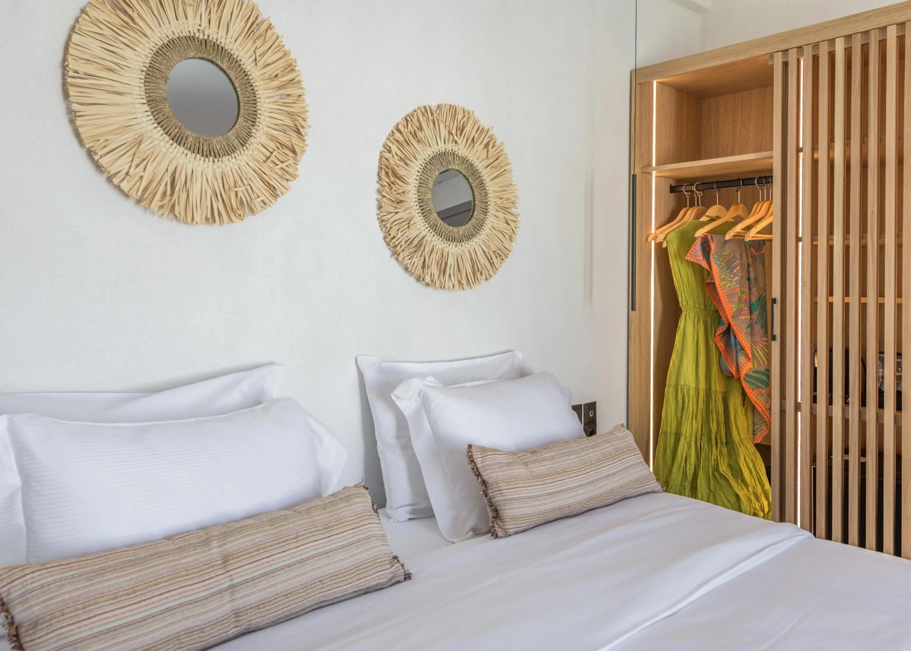 Bed in Nove Milos Luxury by Estia