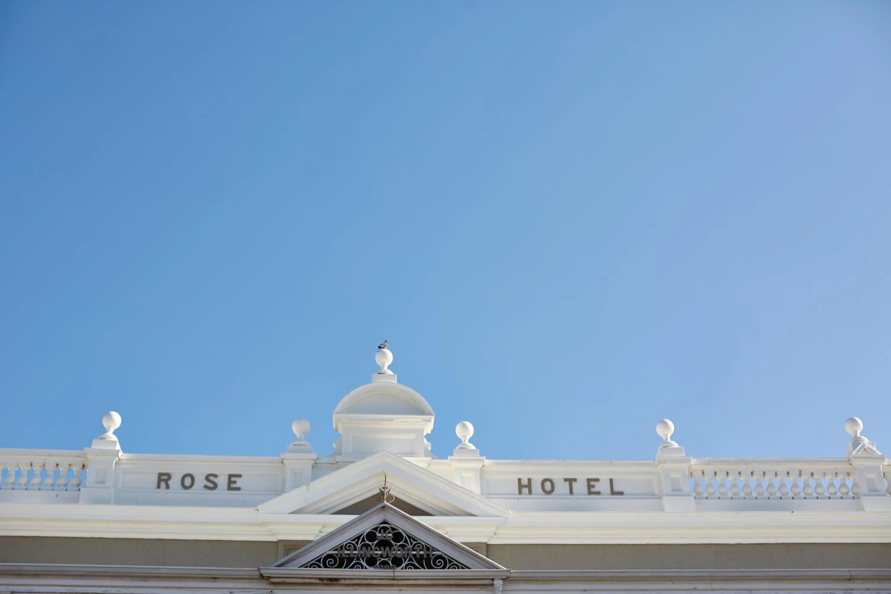 Facade/entrance in The Rose Hotel & Motel