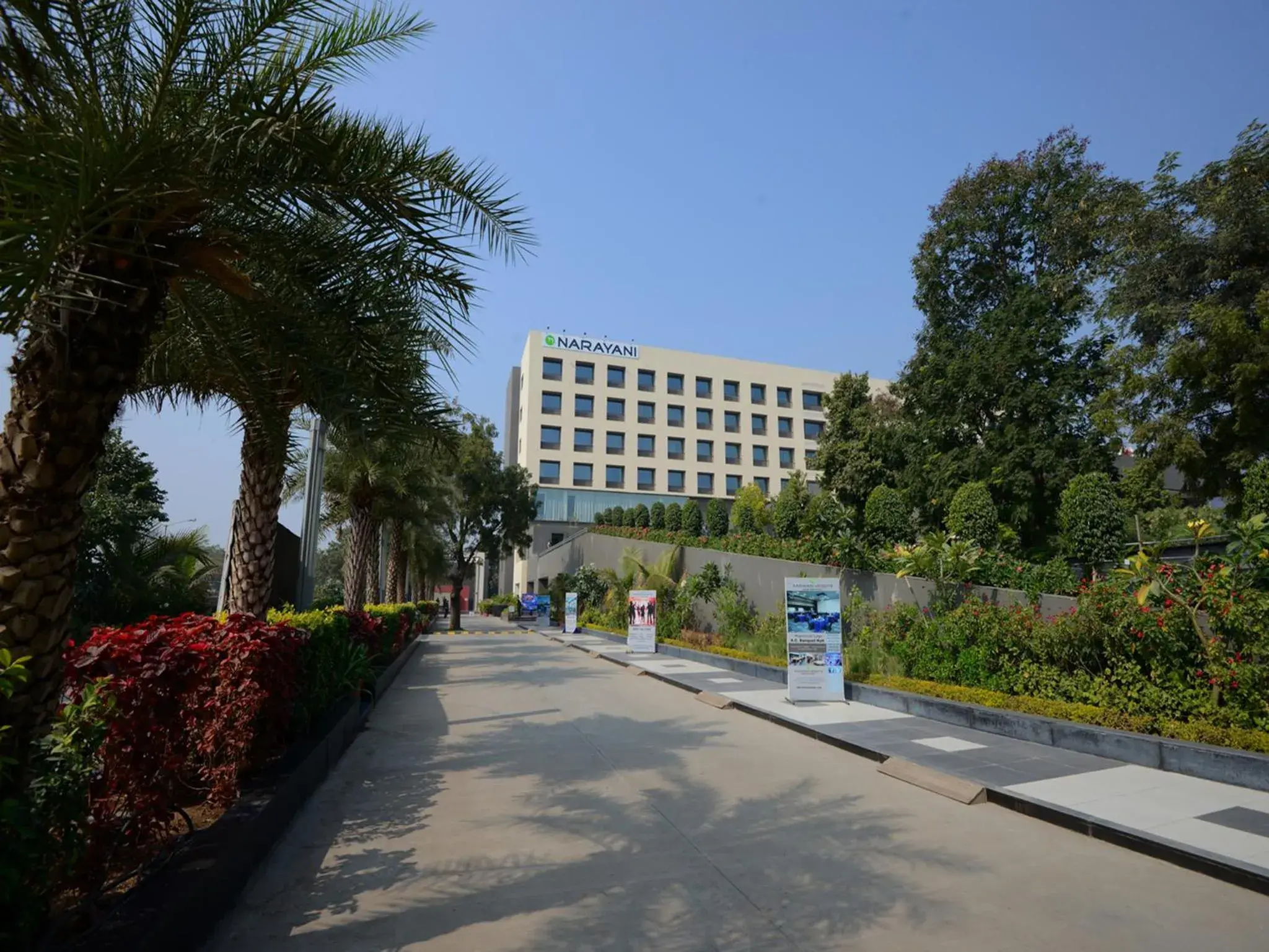 Facade/entrance in Narayani Heights Hotel & Resort Facade/entrance in Narayani Heights Hotel & Resort