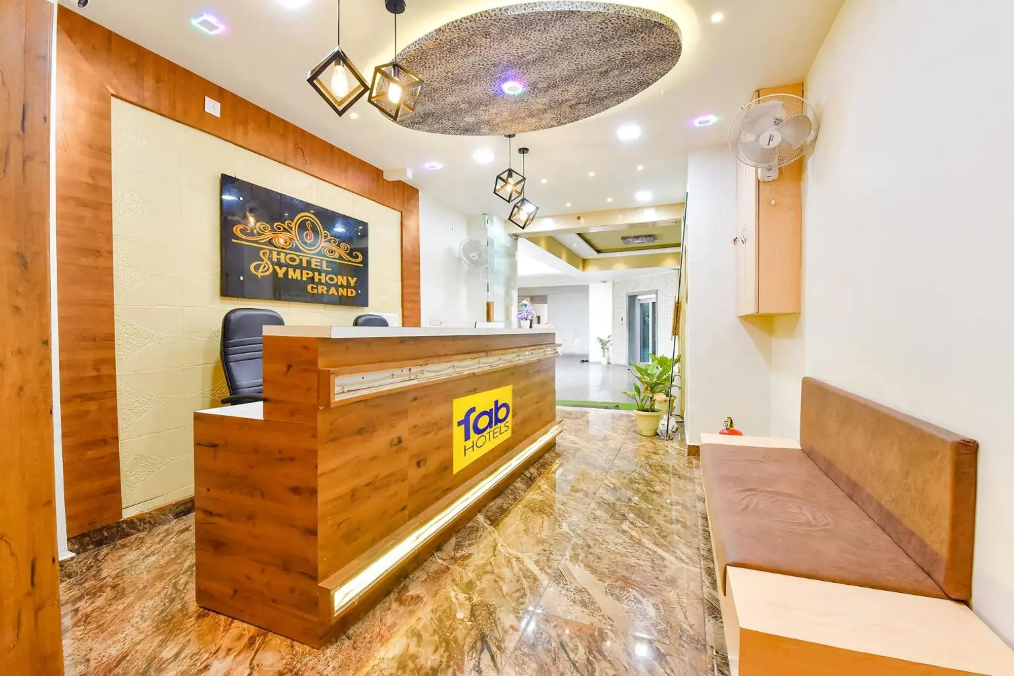 Lobby or reception in FabHotel Symphony Grand Lobby or reception in FabHotel Symphony Grand