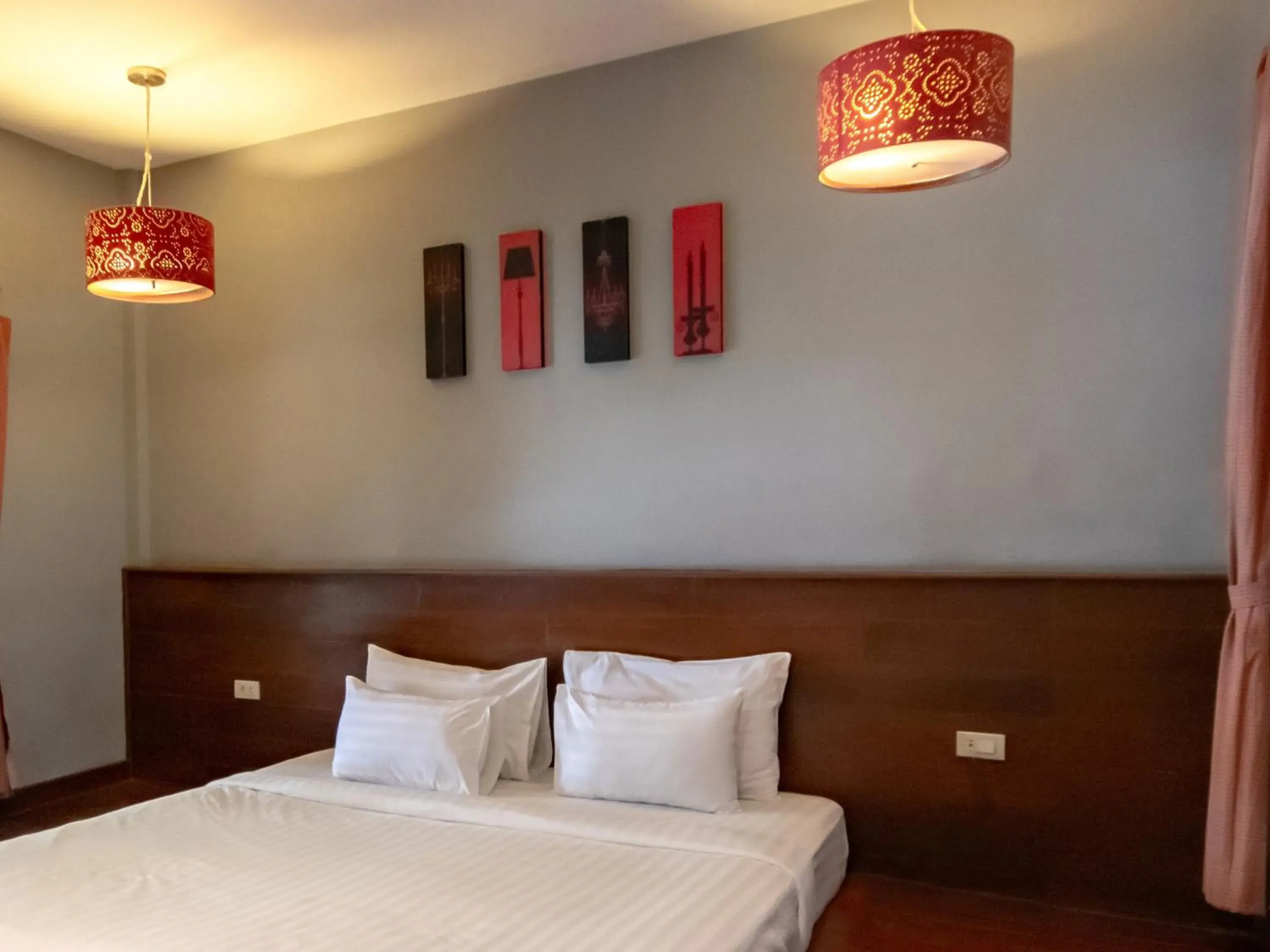 Bed in Namsai Resort Kanchanaburi Bed in Namsai Resort Kanchanaburi