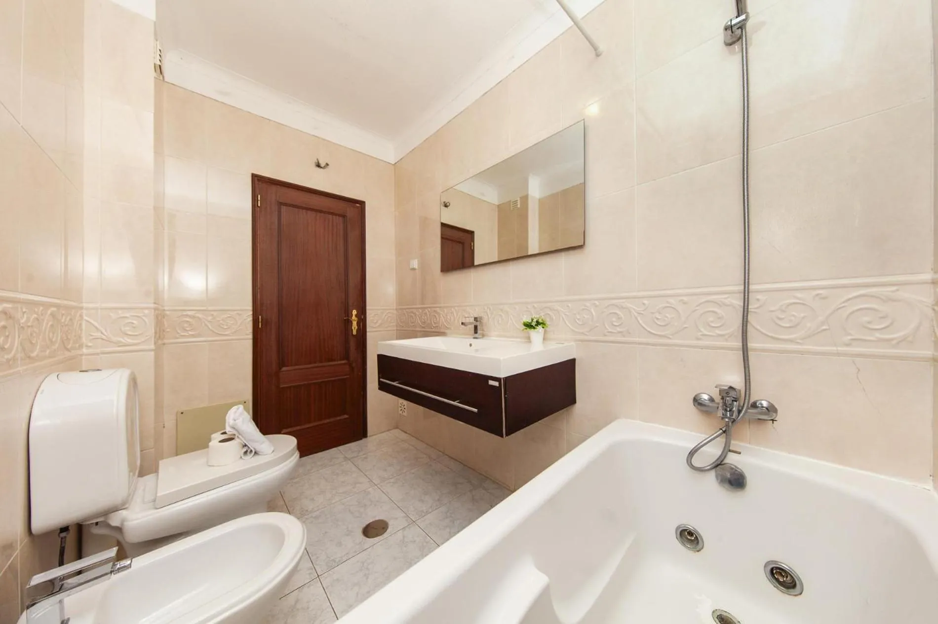 Floor plan in B37 - Central City Door Apartment