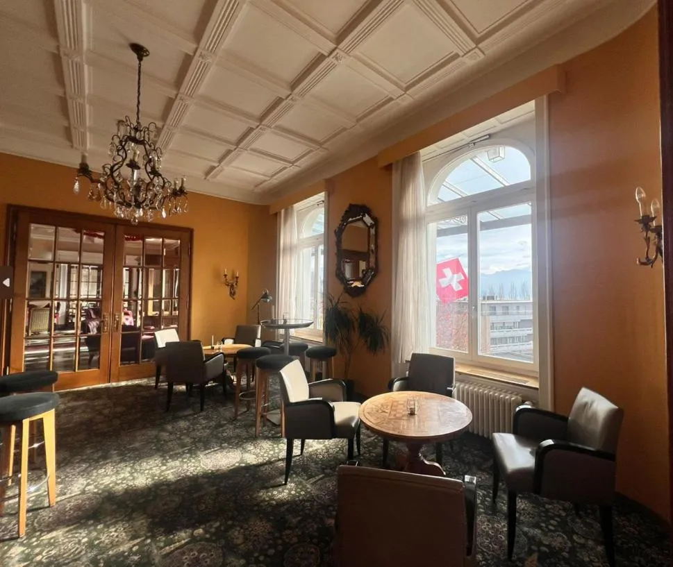 Lounge or bar in Hotel Royal Luzern