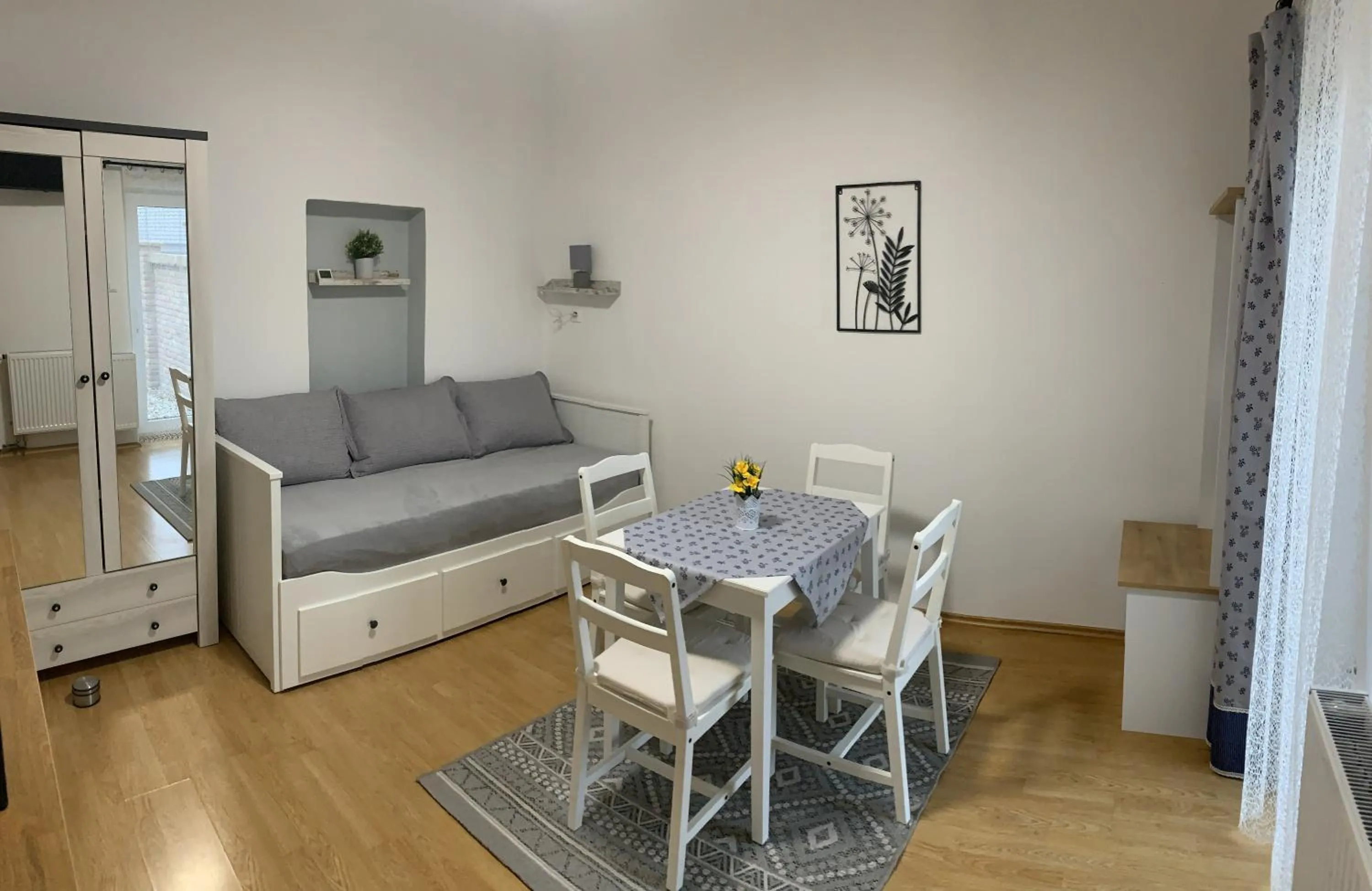 Living room, Bed in Dům na jihu Valtice