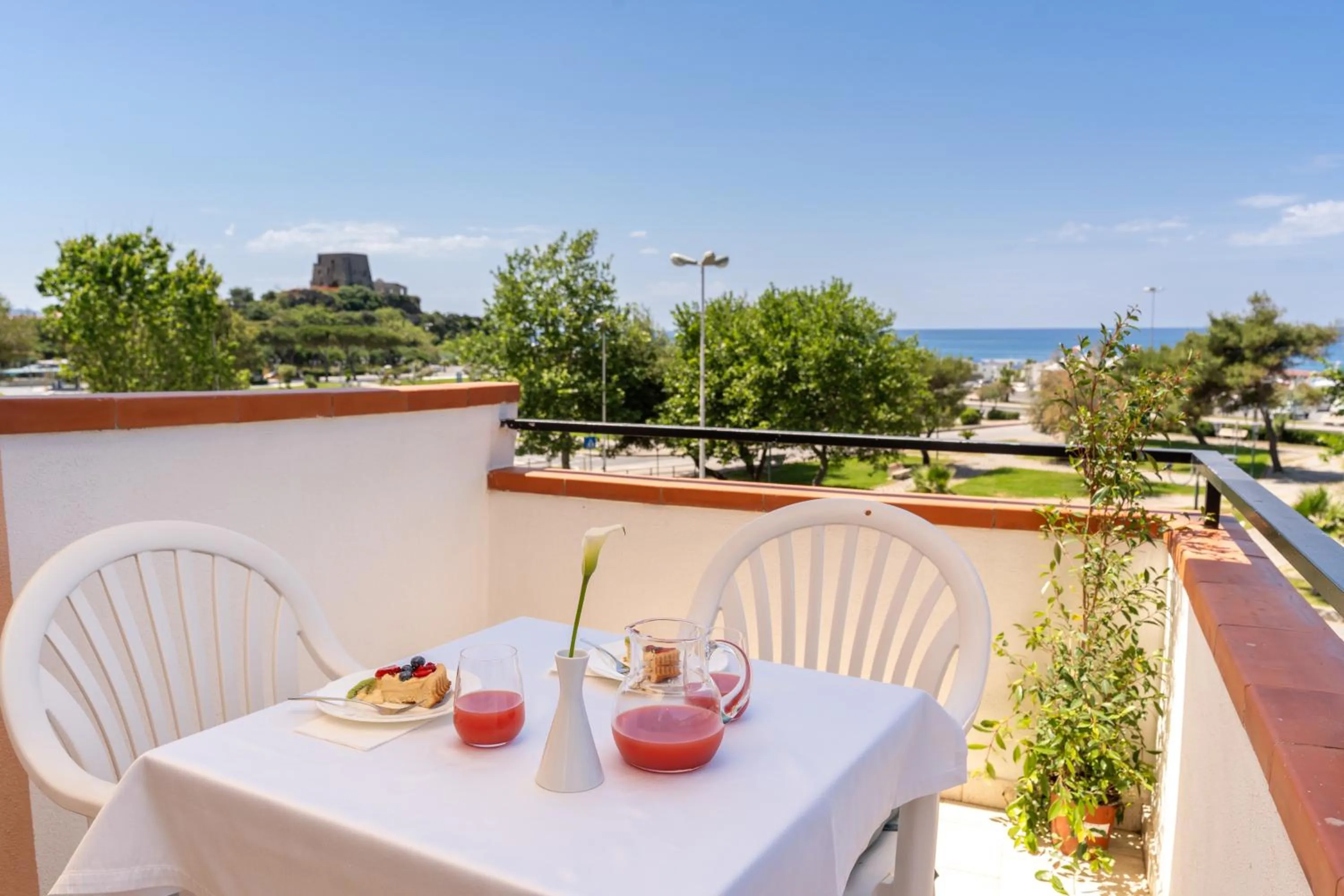 Balcony/Terrace in B&B Torre Talao