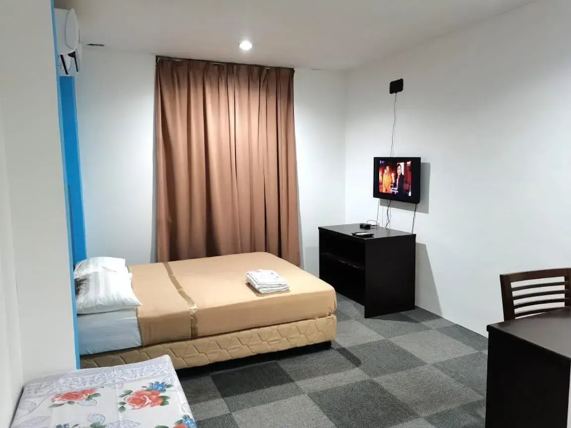 Bed in Shangg INN Bed in Shangg INN