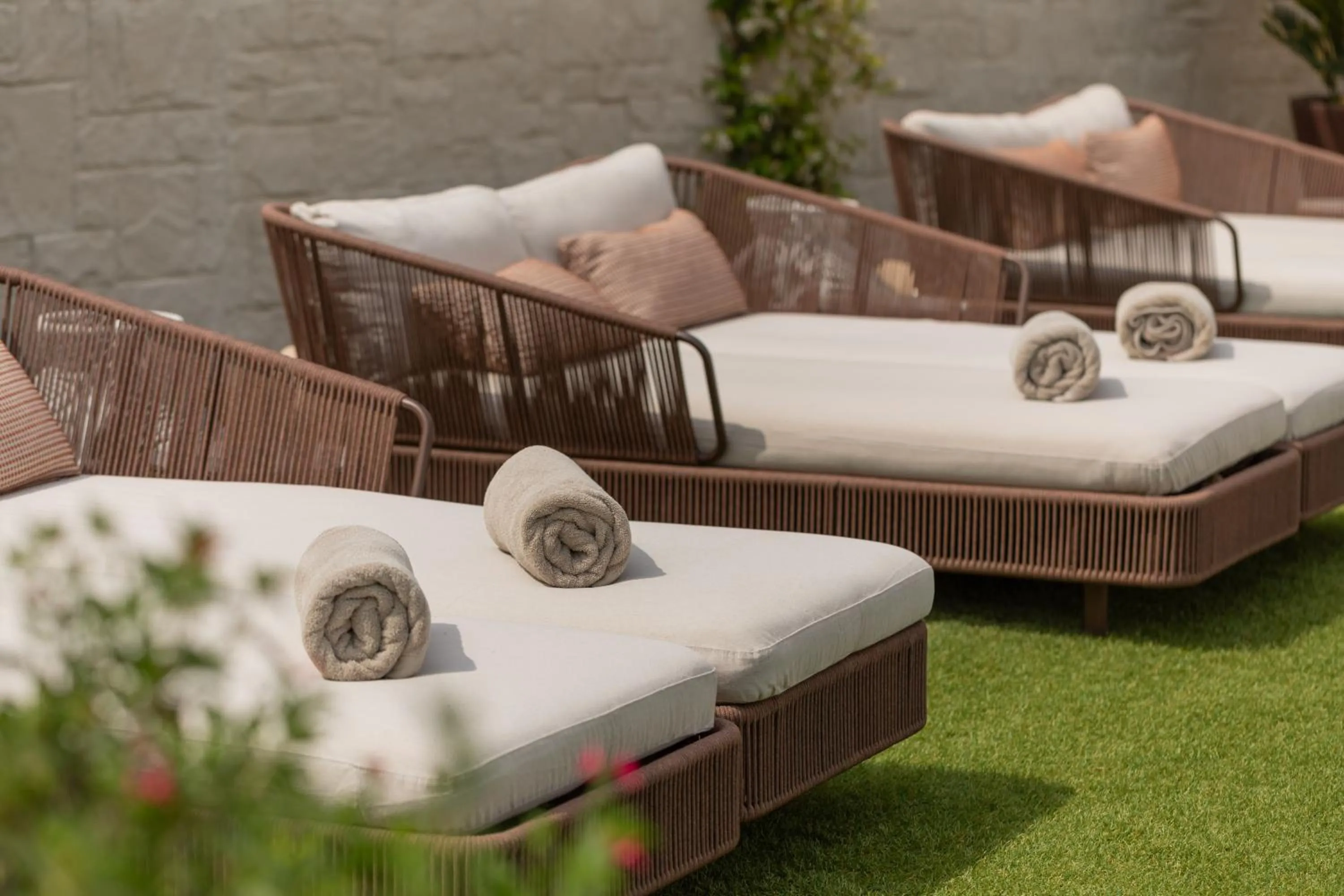 Garden view in Marconia Boutique Residence