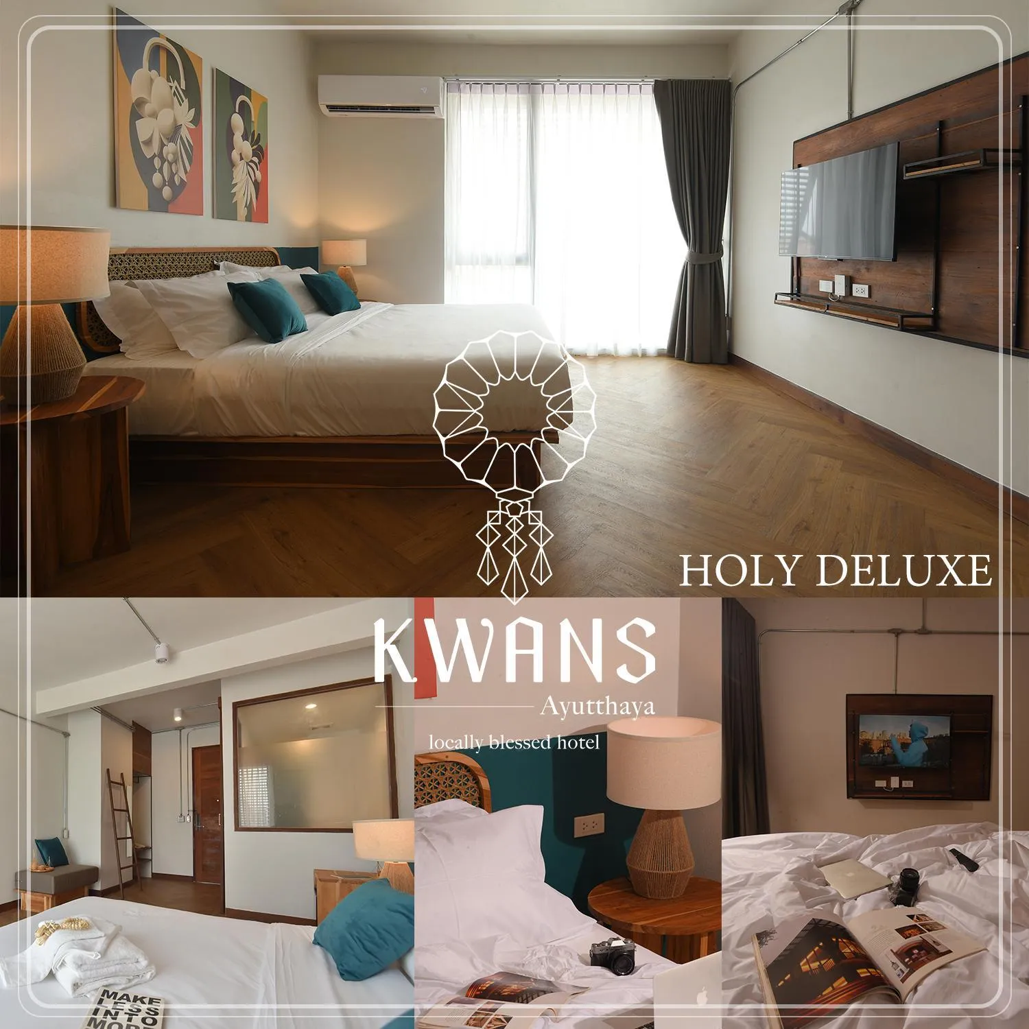 Bed in KWANS Ayutthaya