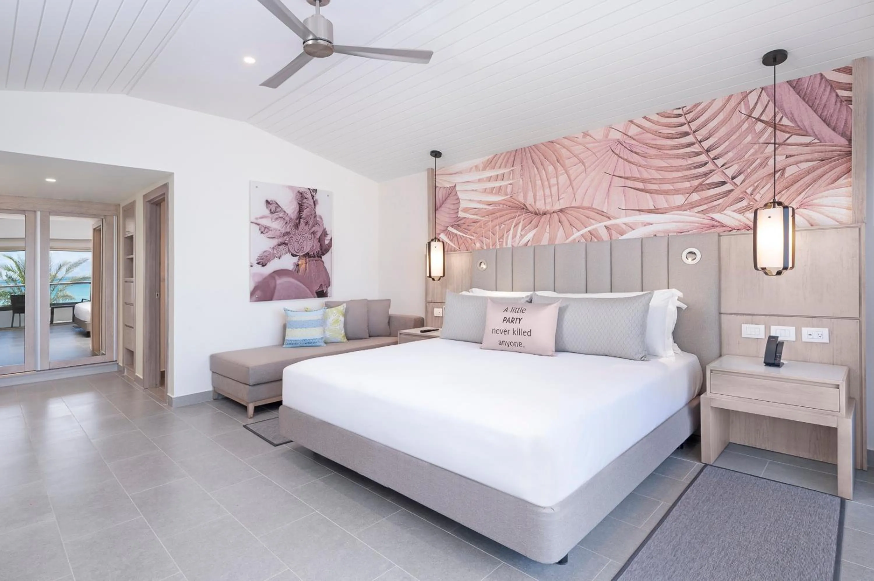 Bed in Royalton CHIC Antigua, An Autograph Collection All-Inclusive Resort - Adults Only