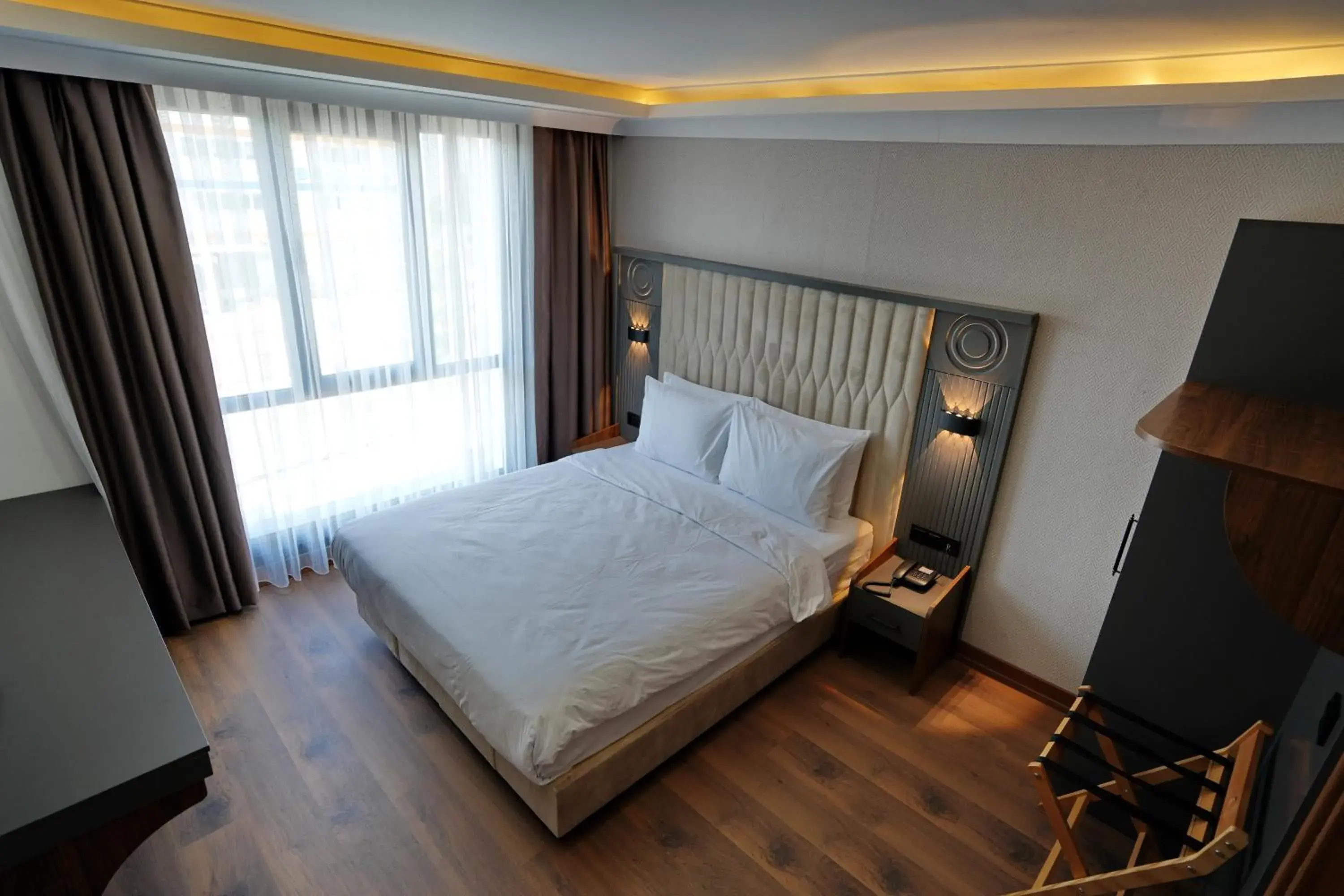 Bed in Shelton Airport Hotel Bed in Shelton Airport Hotel